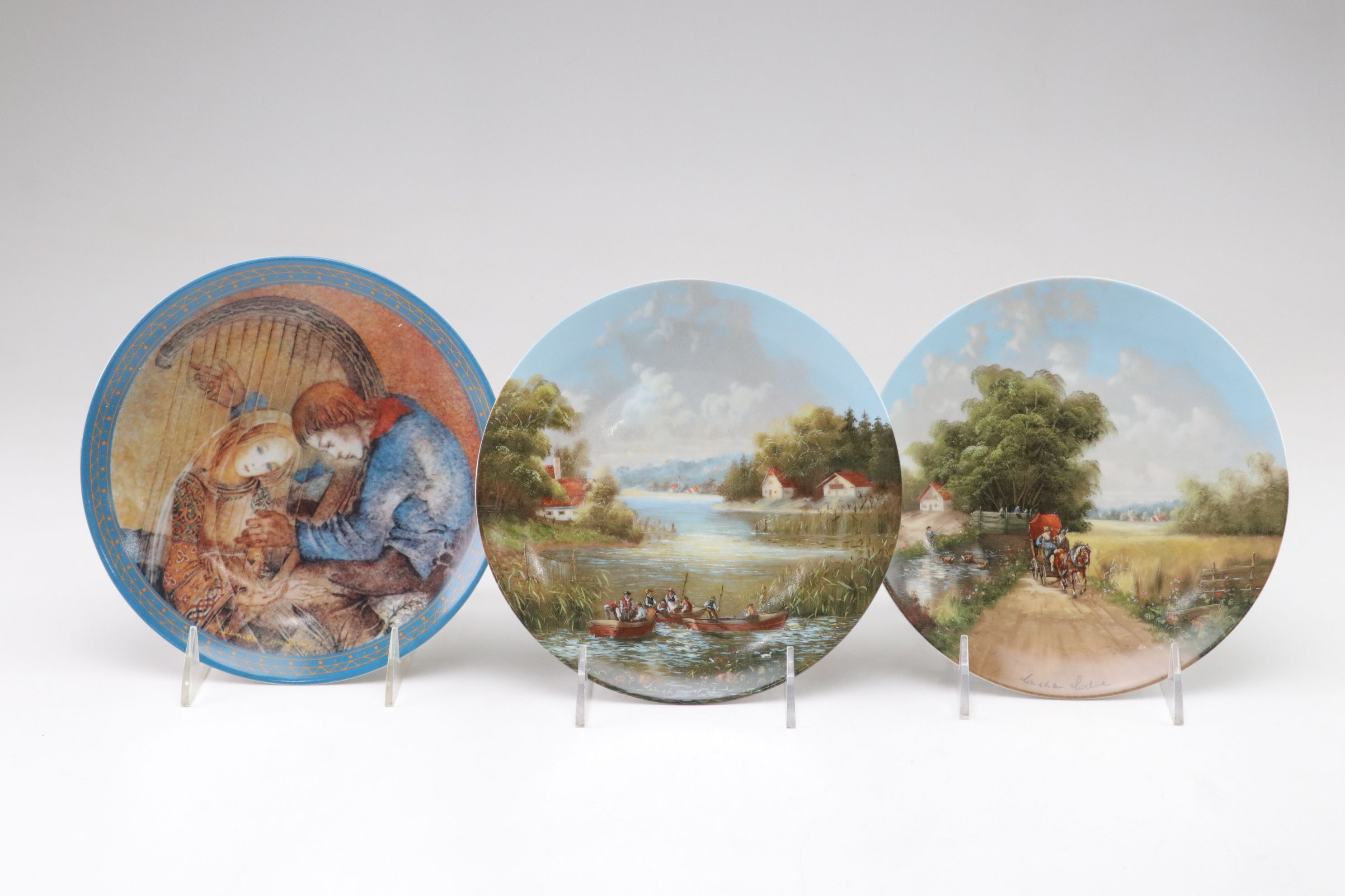 Kevin Daniel "Birds of Your Garden" and More Collector Plates, 1980s