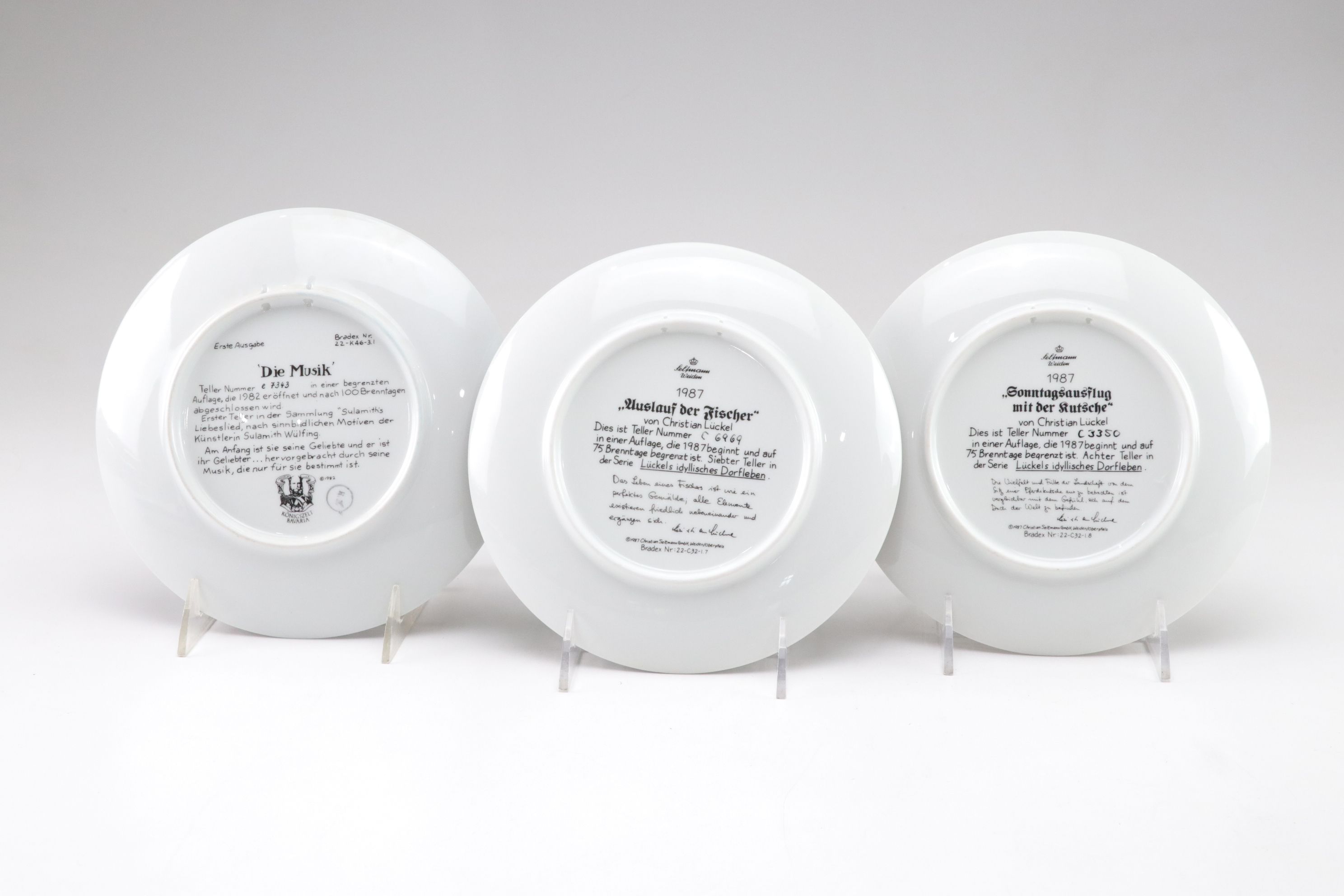 Kevin Daniel "Birds of Your Garden" and More Collector Plates, 1980s