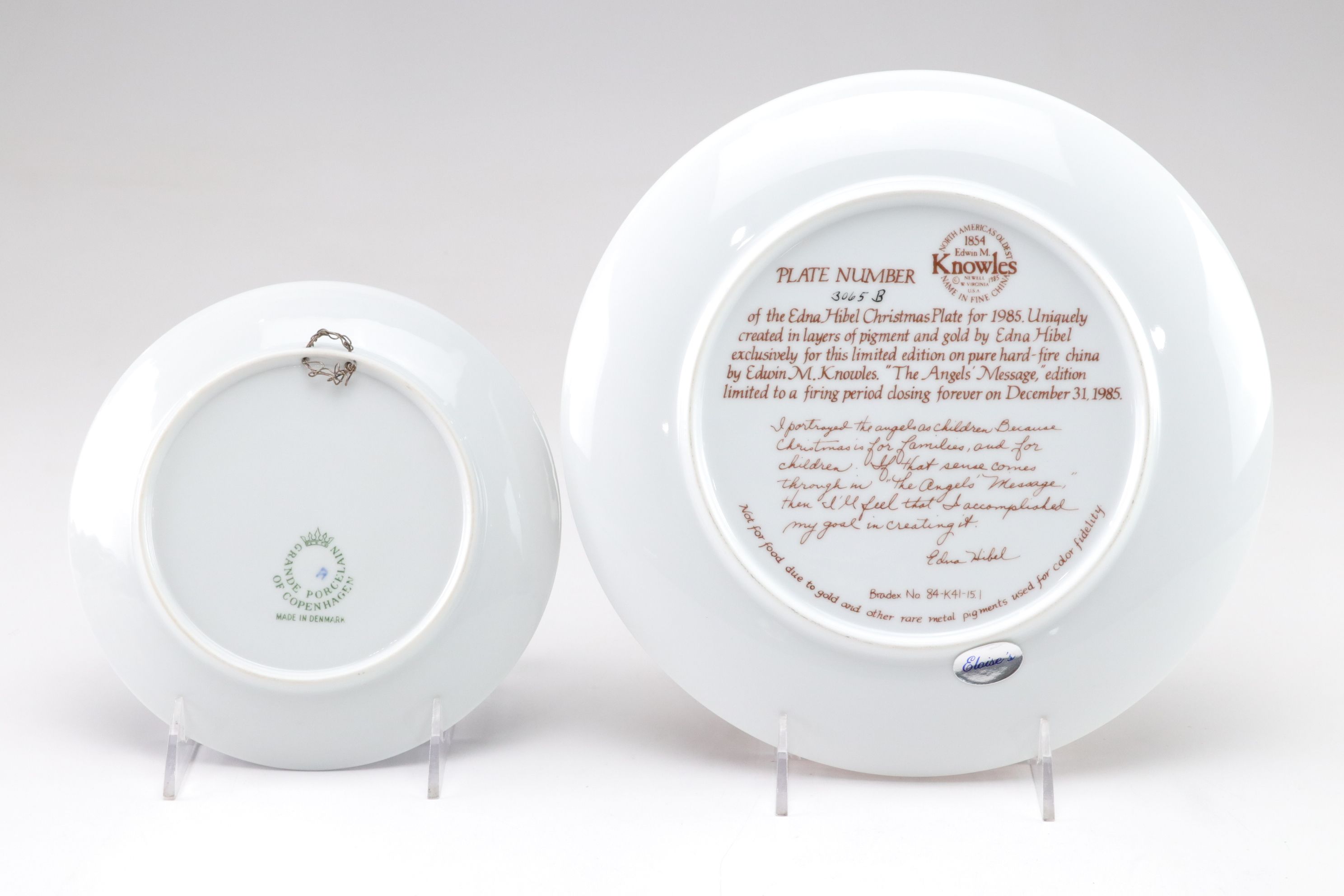 Kevin Daniel "Birds of Your Garden" and More Collector Plates, 1980s