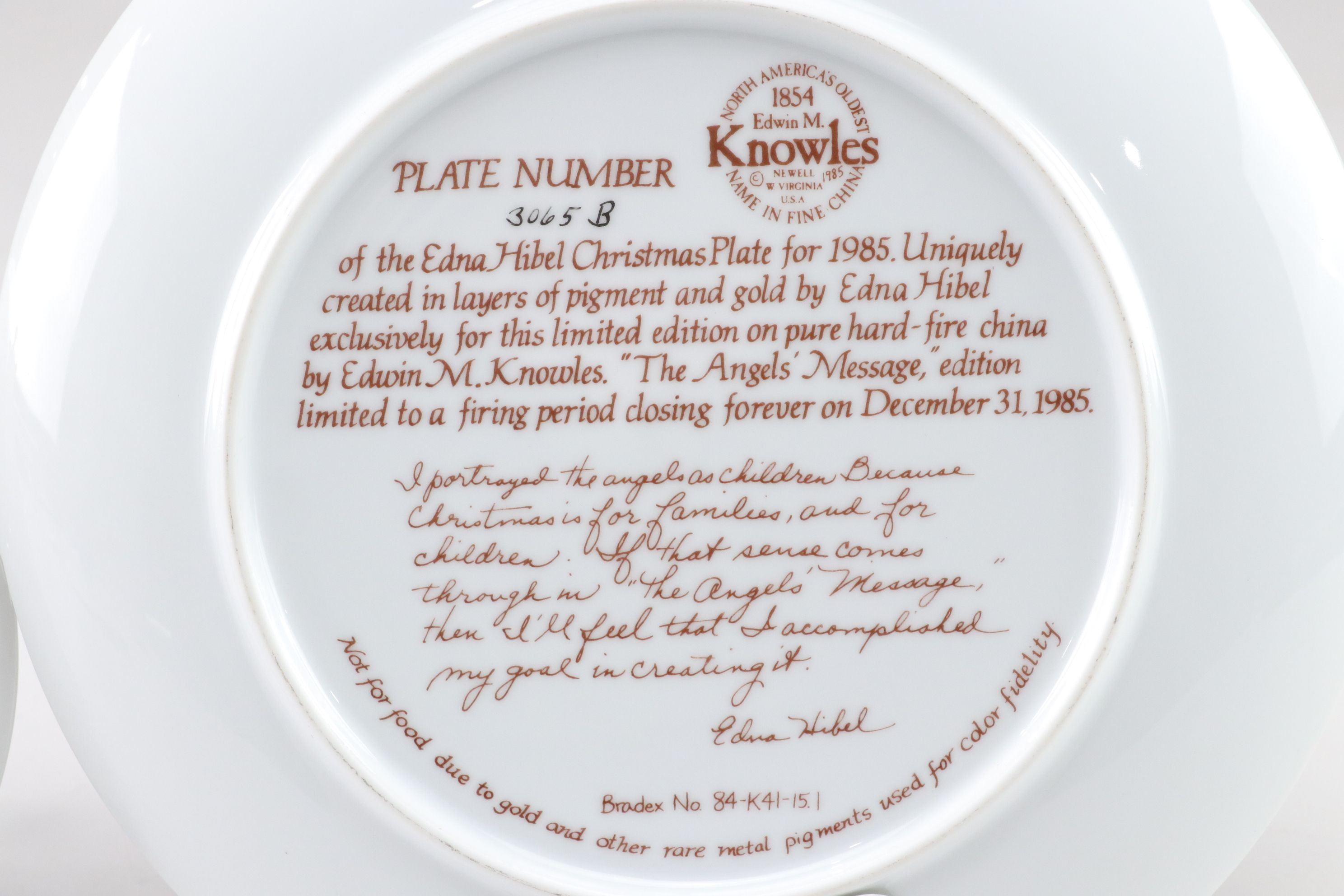 Kevin Daniel "Birds of Your Garden" and More Collector Plates, 1980s