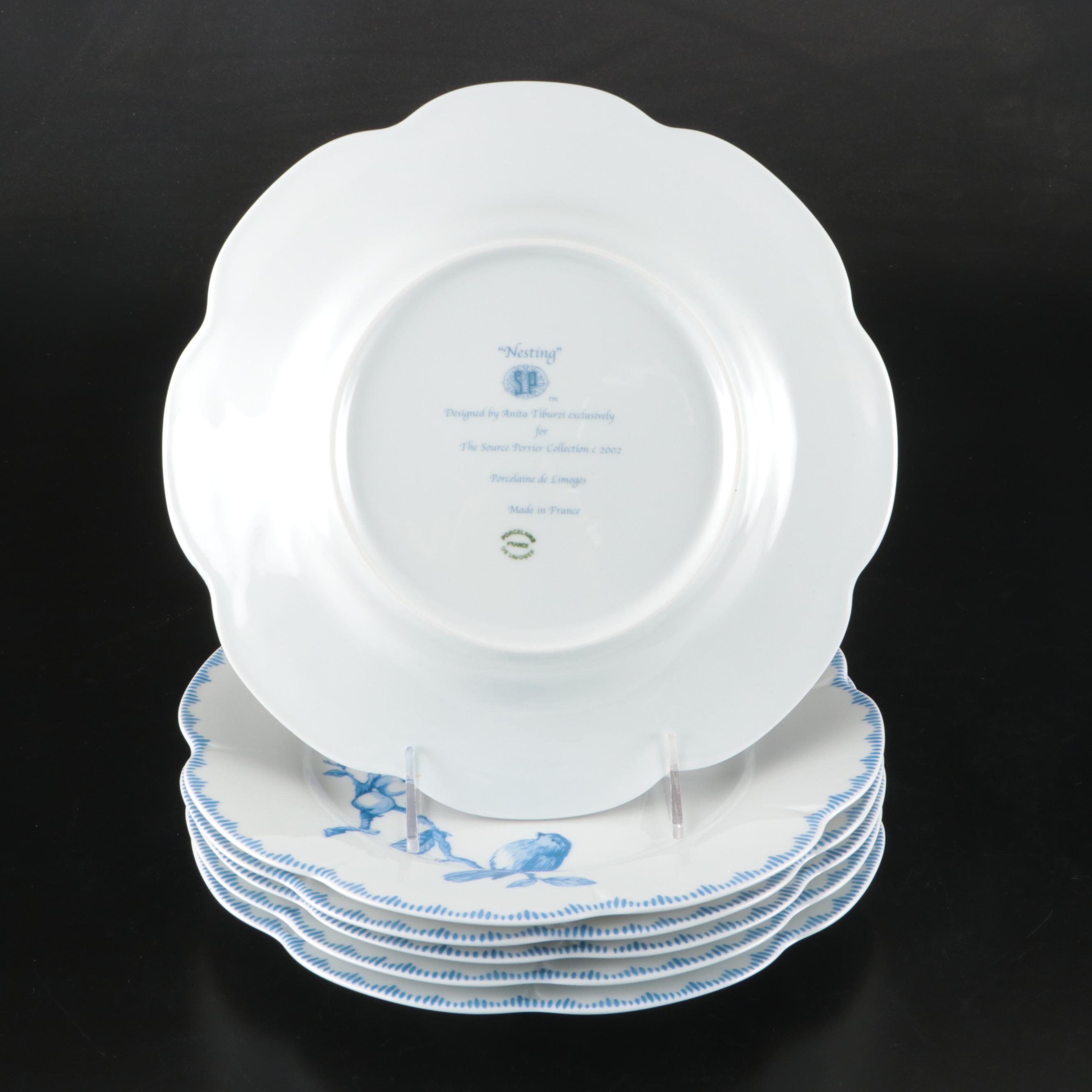 Anita Tiburzi for Soucre Perrier Collection "Nesting" Porcelain Dinnerware