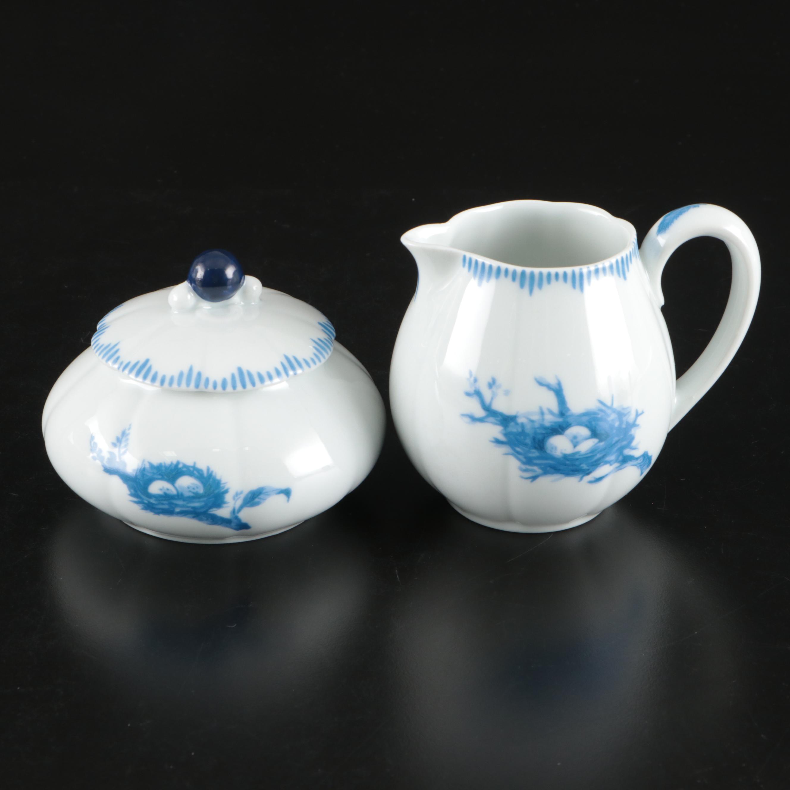 Anita Tiburzi for Soucre Perrier Collection "Nesting" Porcelain Dinnerware