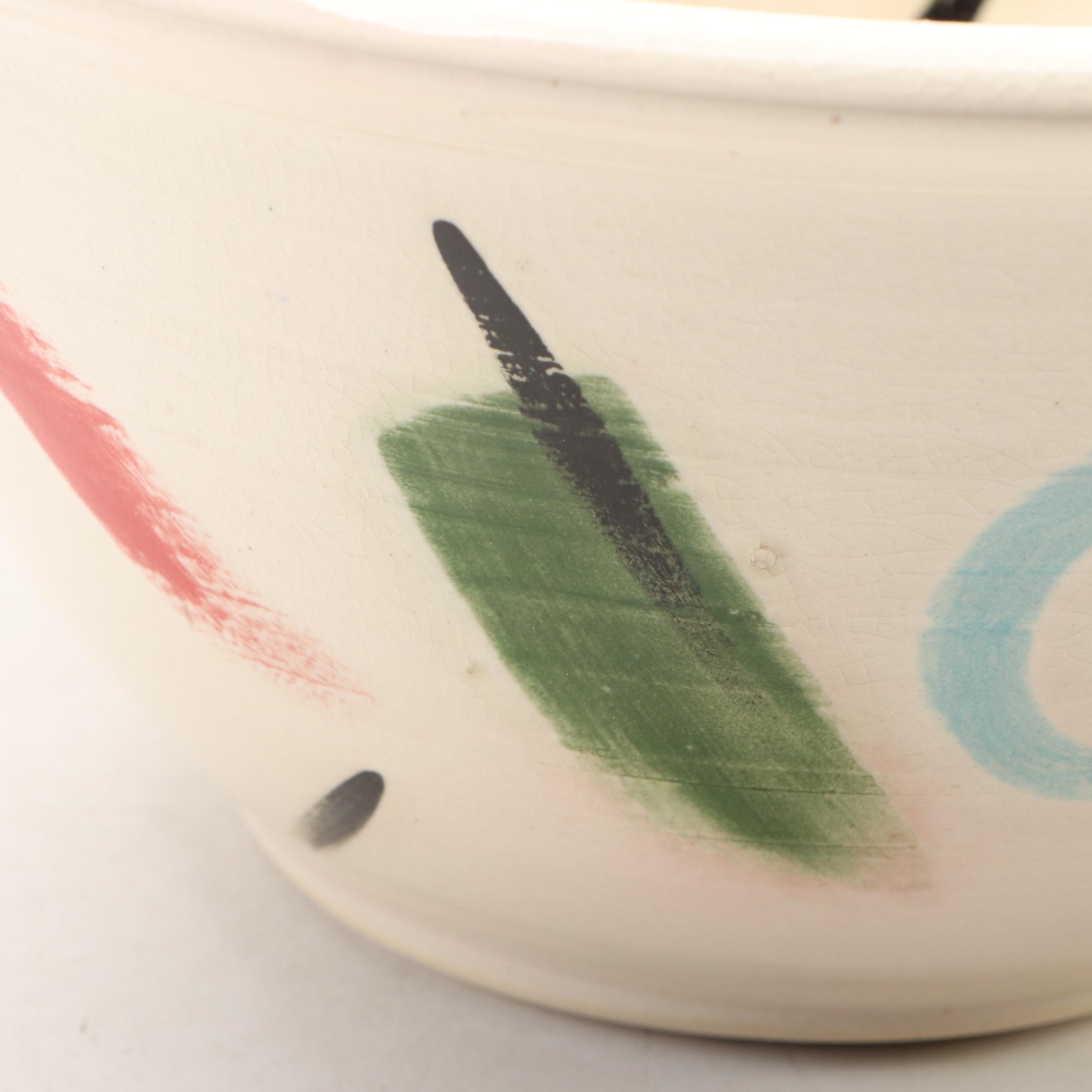 Artist Signed Bowls with Other Art Pottery Tableware