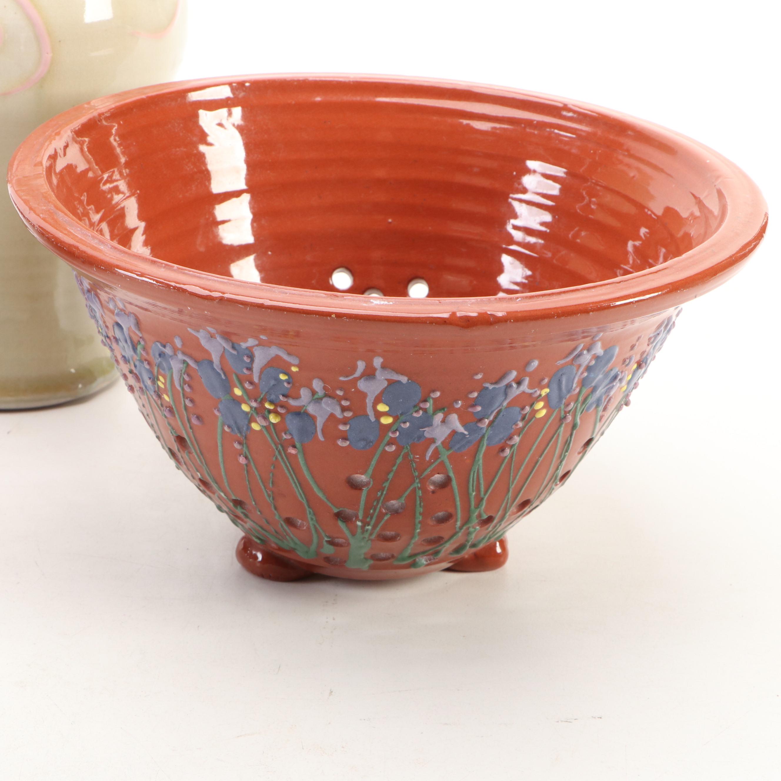 Artist Signed Bowls with Other Art Pottery Tableware