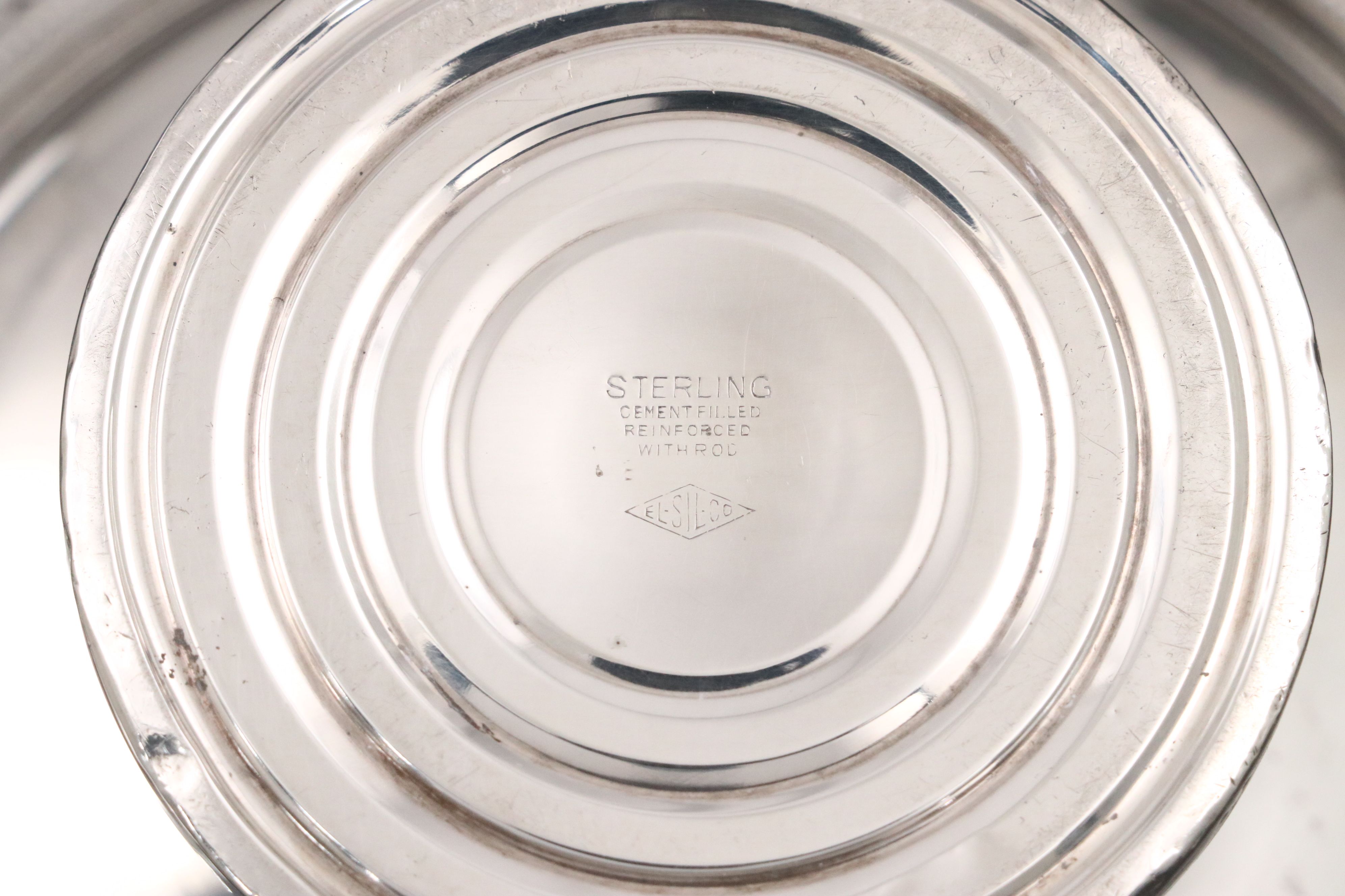 M. Fred Hirsch Co. Sterling Creamer and Sugar Bowl with More Sterling Tableware