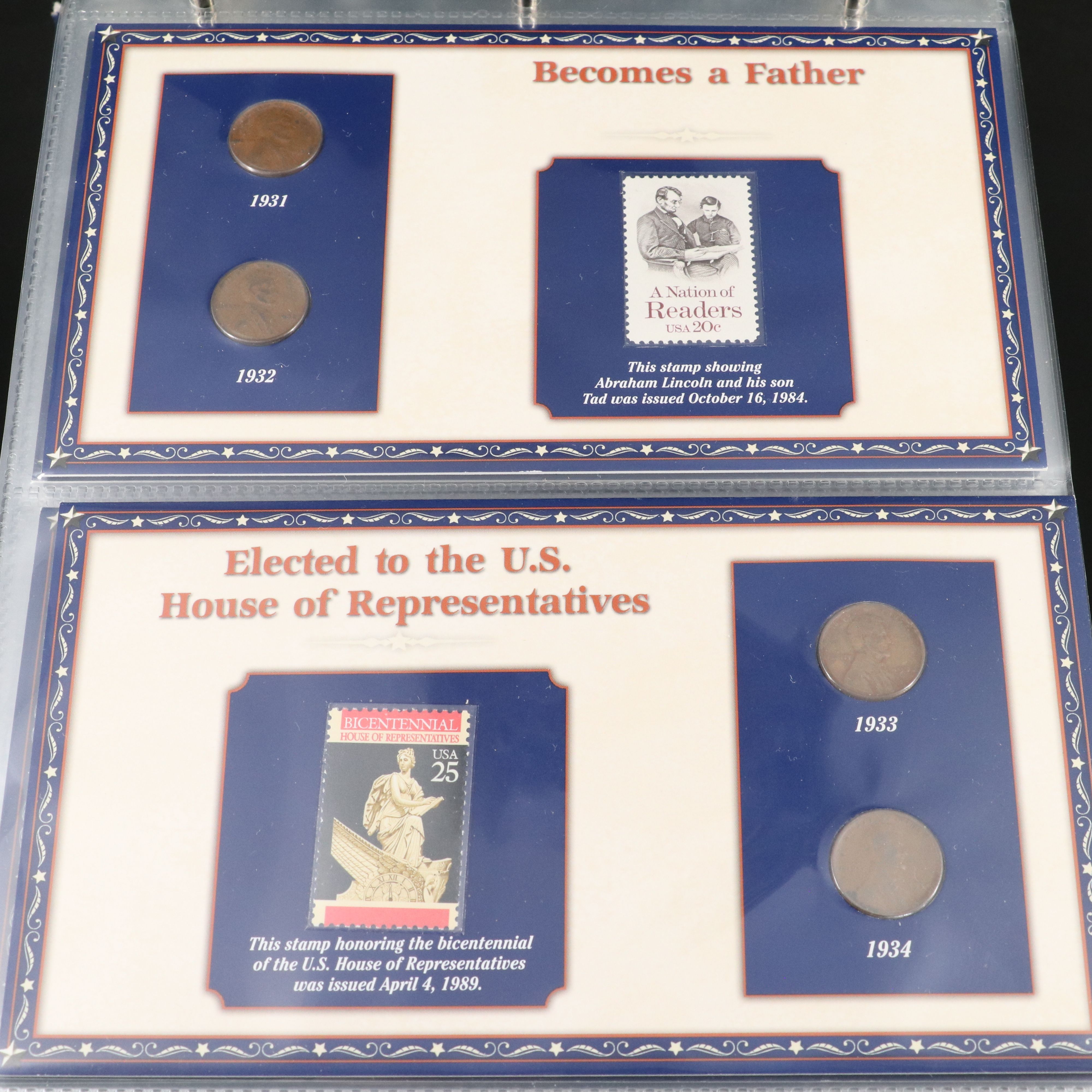 One Hundred Years of Lincoln Coins and Stamps
