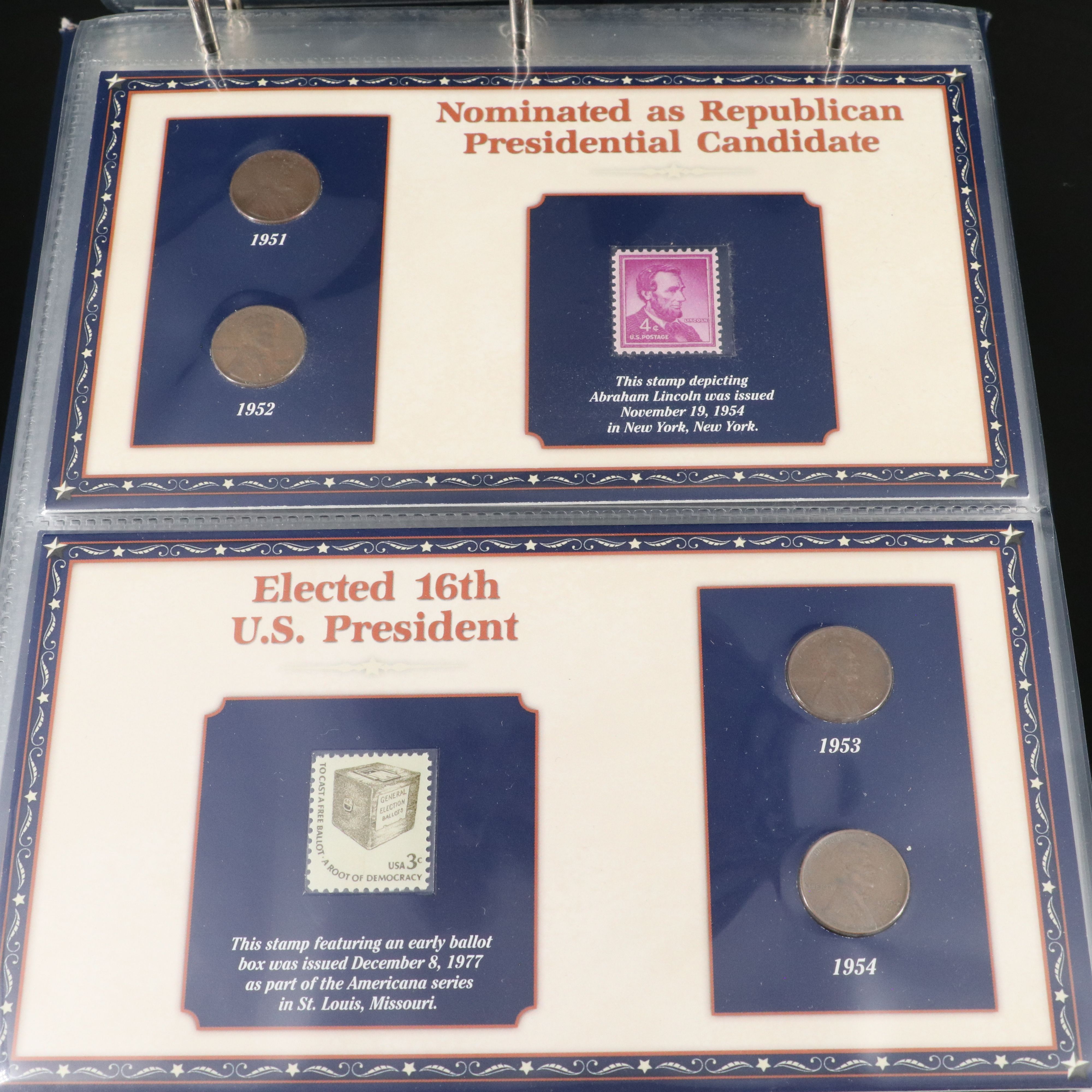 One Hundred Years of Lincoln Coins and Stamps