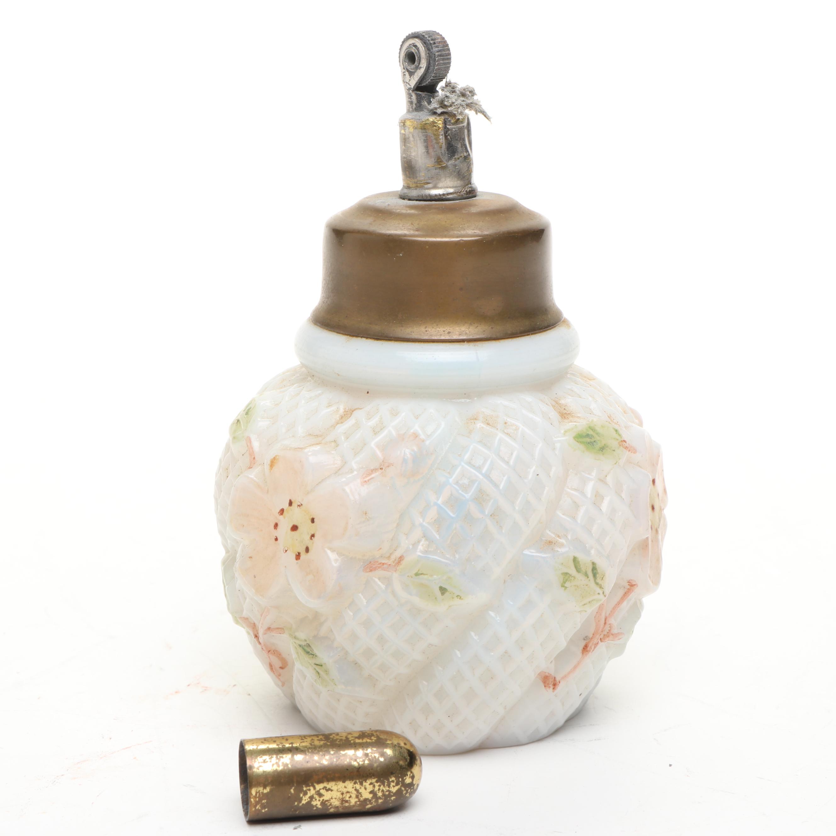 Colonial Williamsburg Delft Porcelain Flower Box with Creamers and Table Lighter