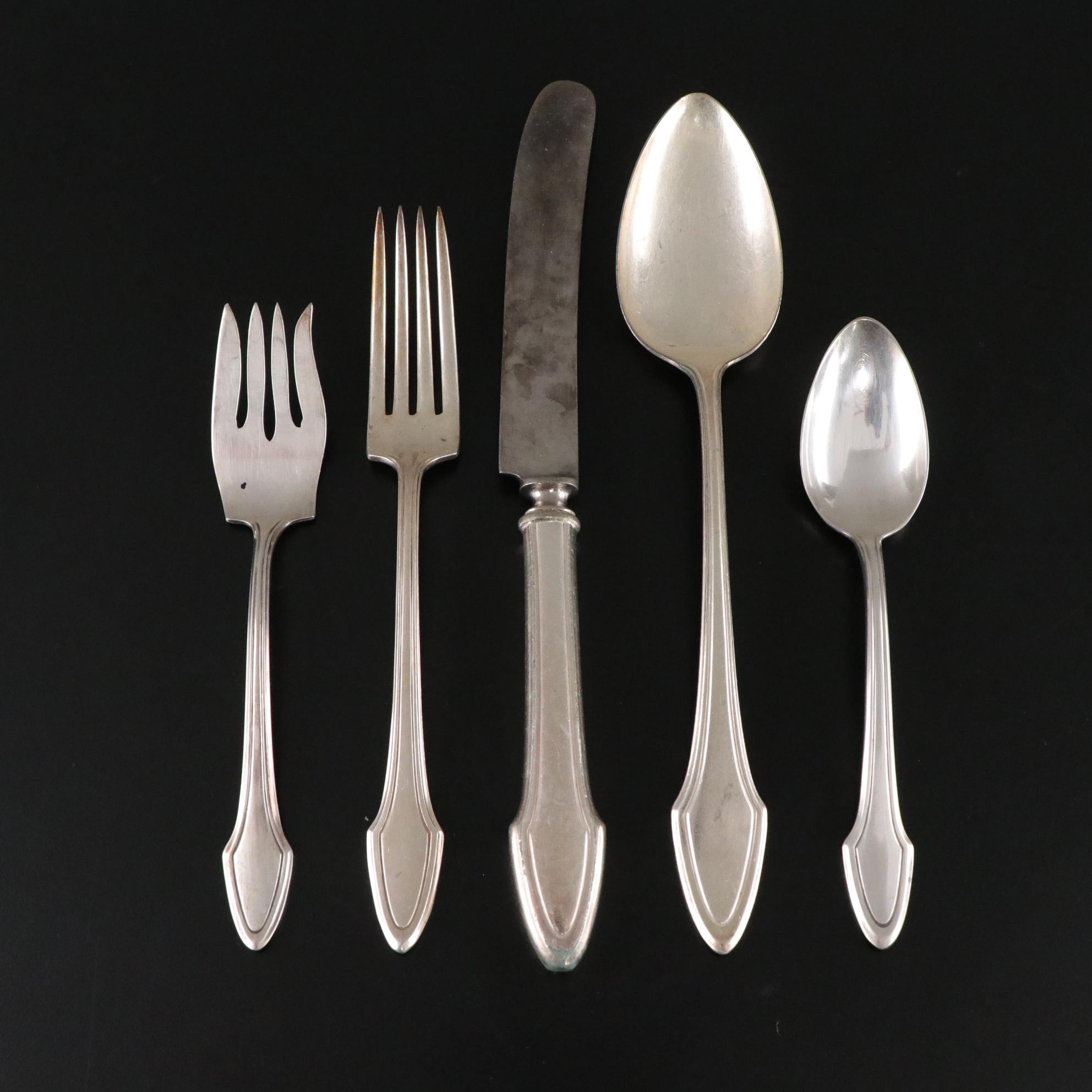 Alvin "Molly Stark" Silver Plate Flatware & More