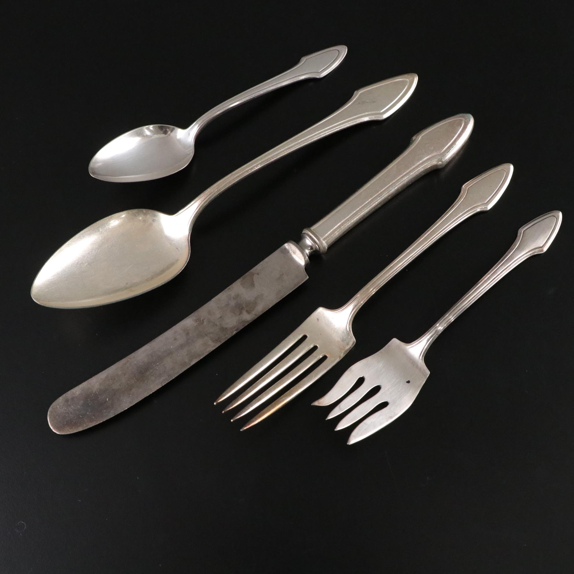 Alvin "Molly Stark" Silver Plate Flatware & More