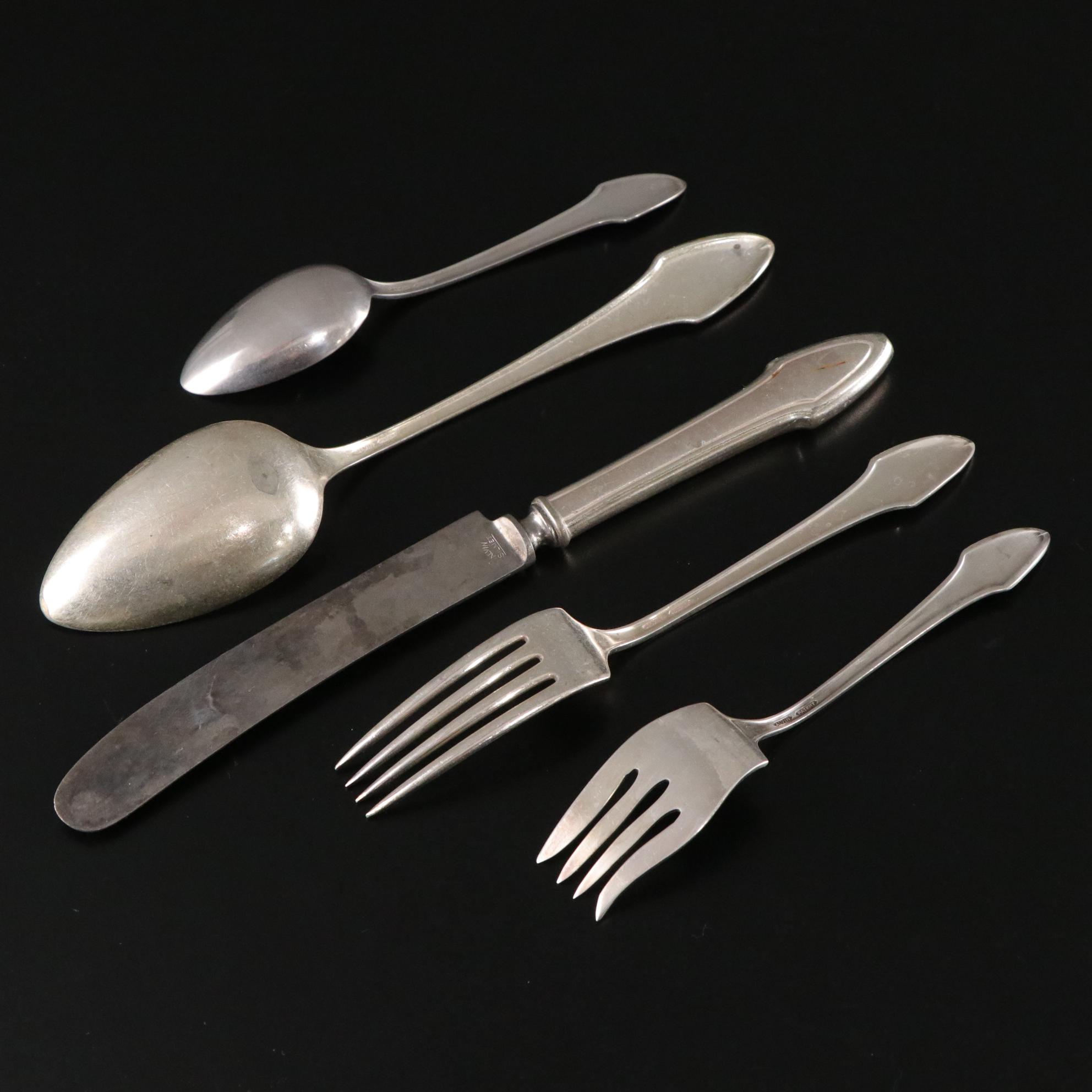 Alvin "Molly Stark" Silver Plate Flatware & More