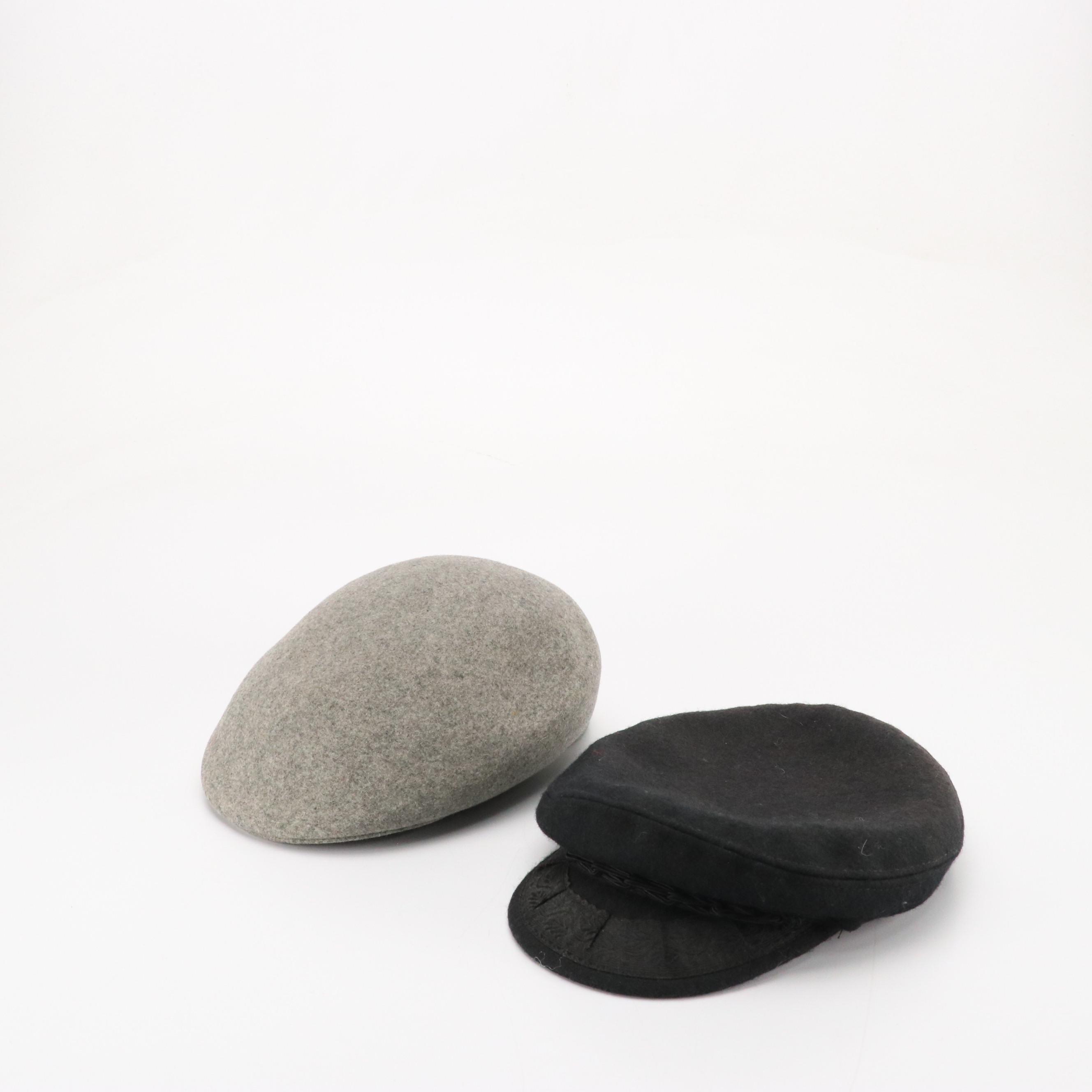 Men's Wool Caps, Neckties & Belts Featuring Christian Dior, Burberrys, Pendleton