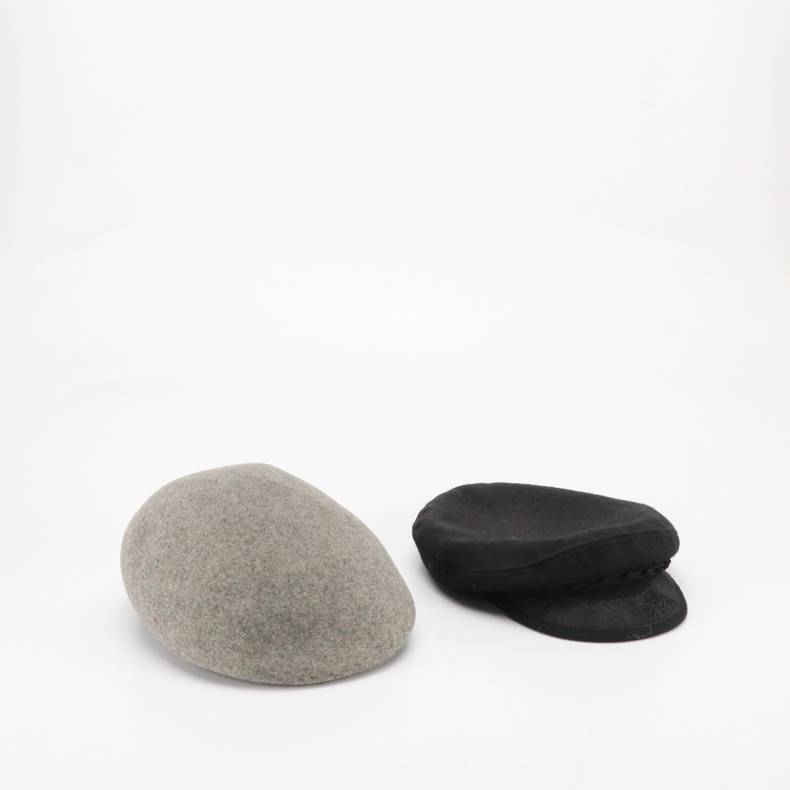 Men's Wool Caps, Neckties & Belts Featuring Christian Dior, Burberrys, Pendleton