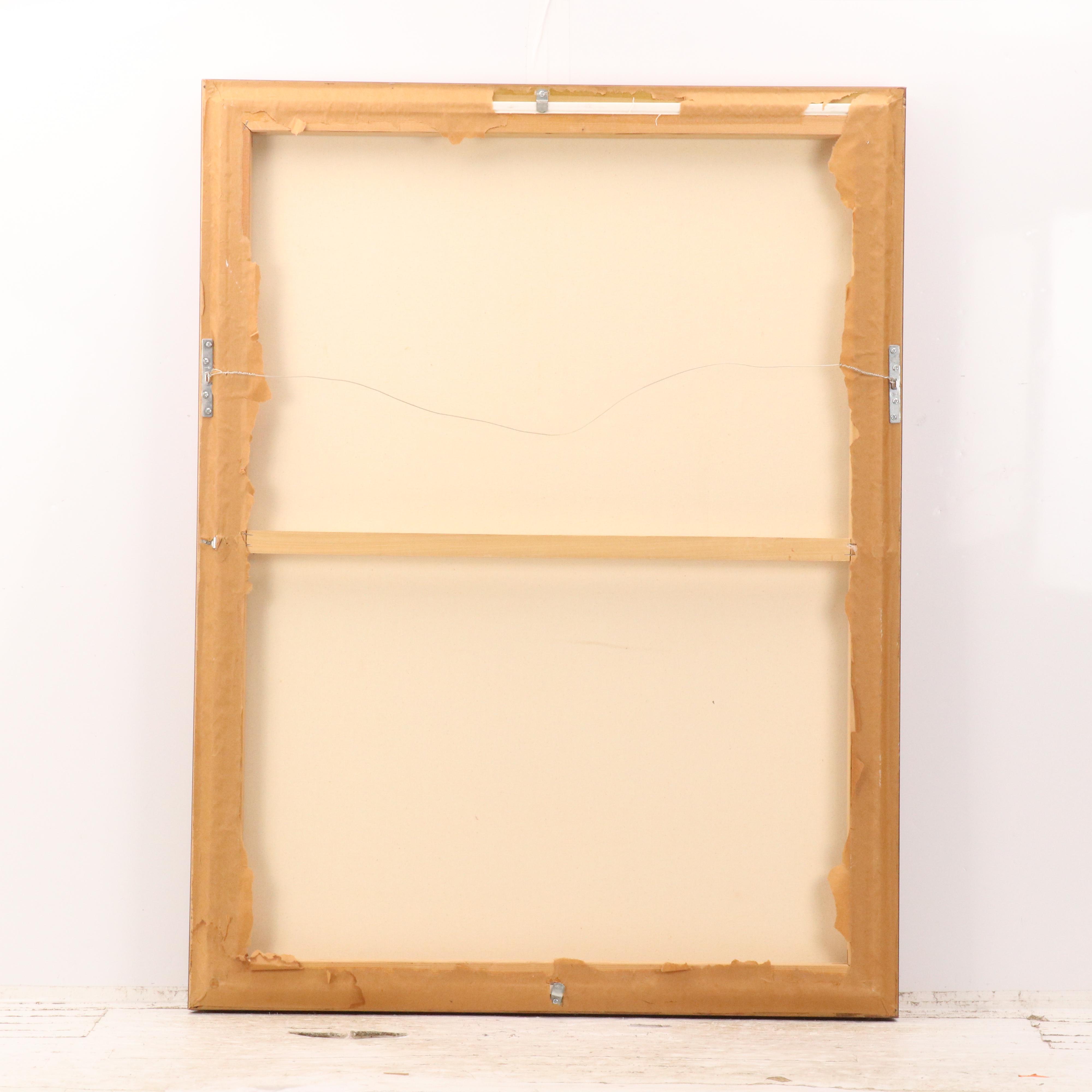 Diz Wright Abstract Oil Painting, Late 20th / 21st Century