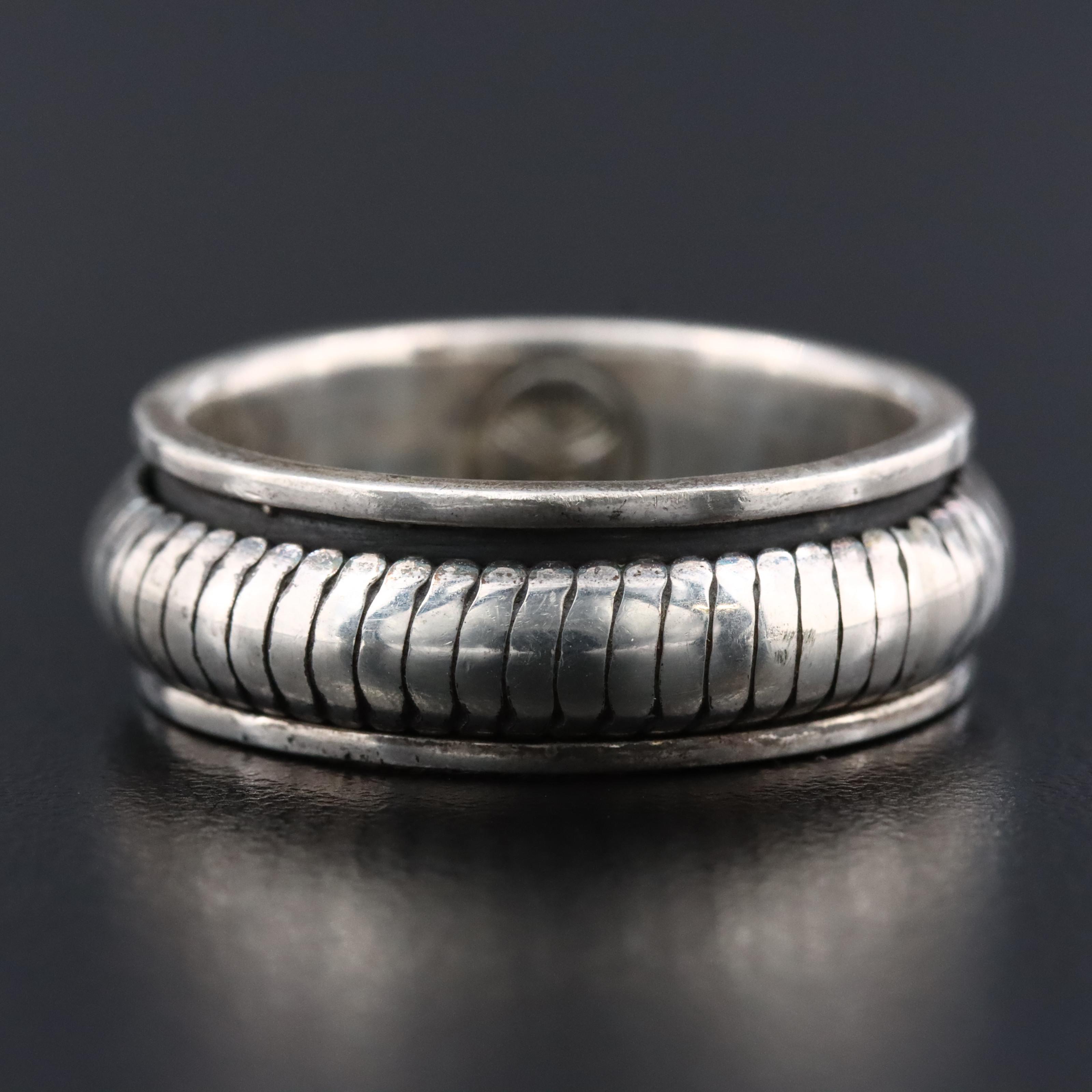 Sterling Spinner Ring