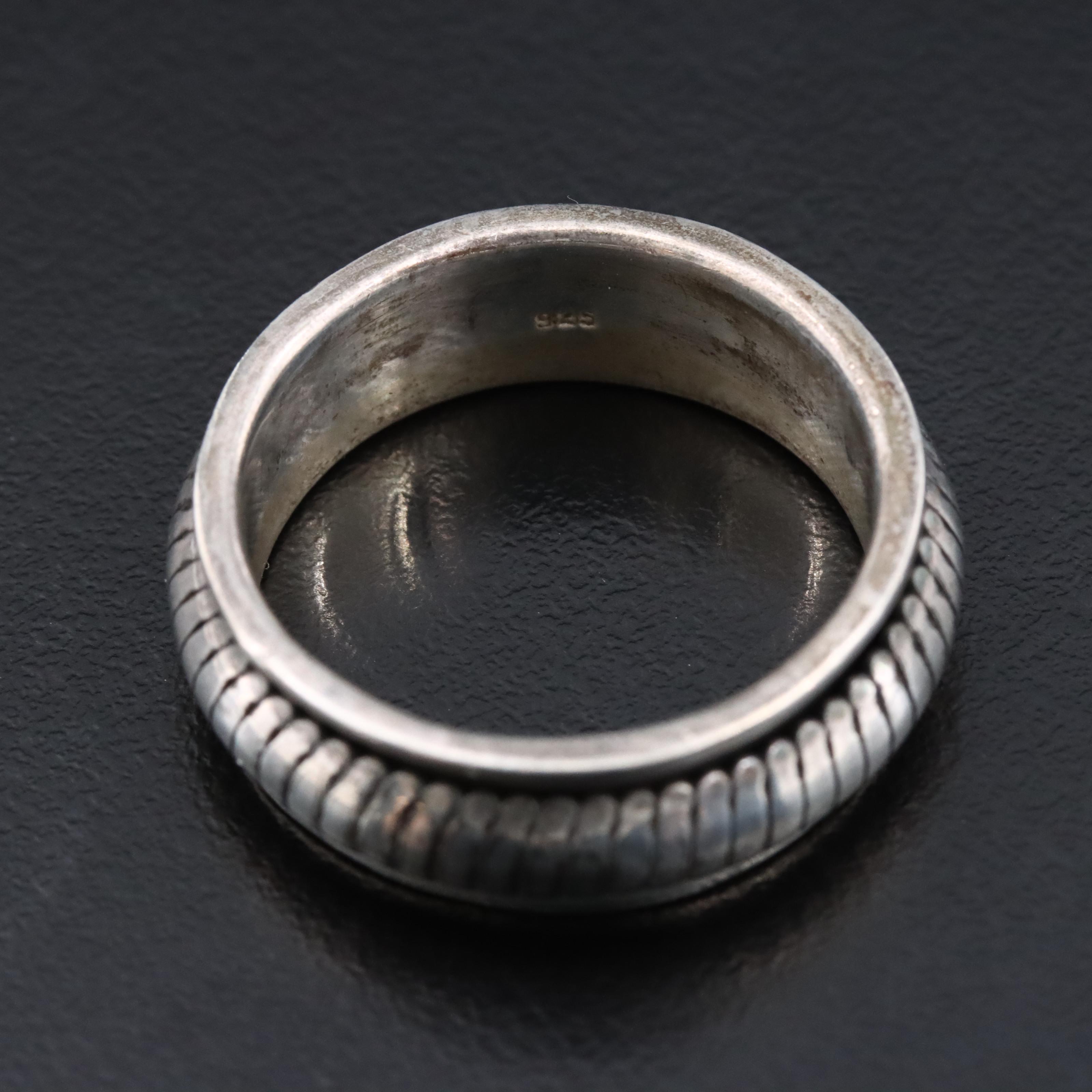 Sterling Spinner Ring