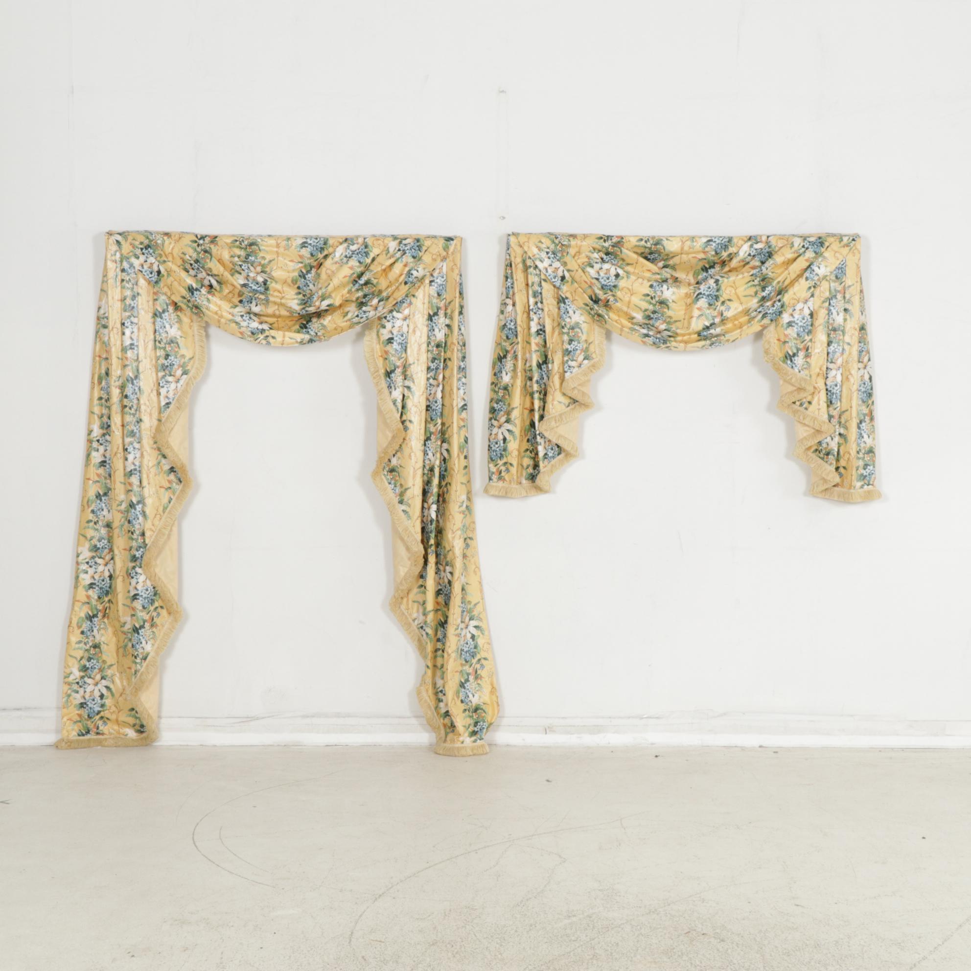 Berne Furniture "St. James Collection" Sofa with Floral Slip-Cover