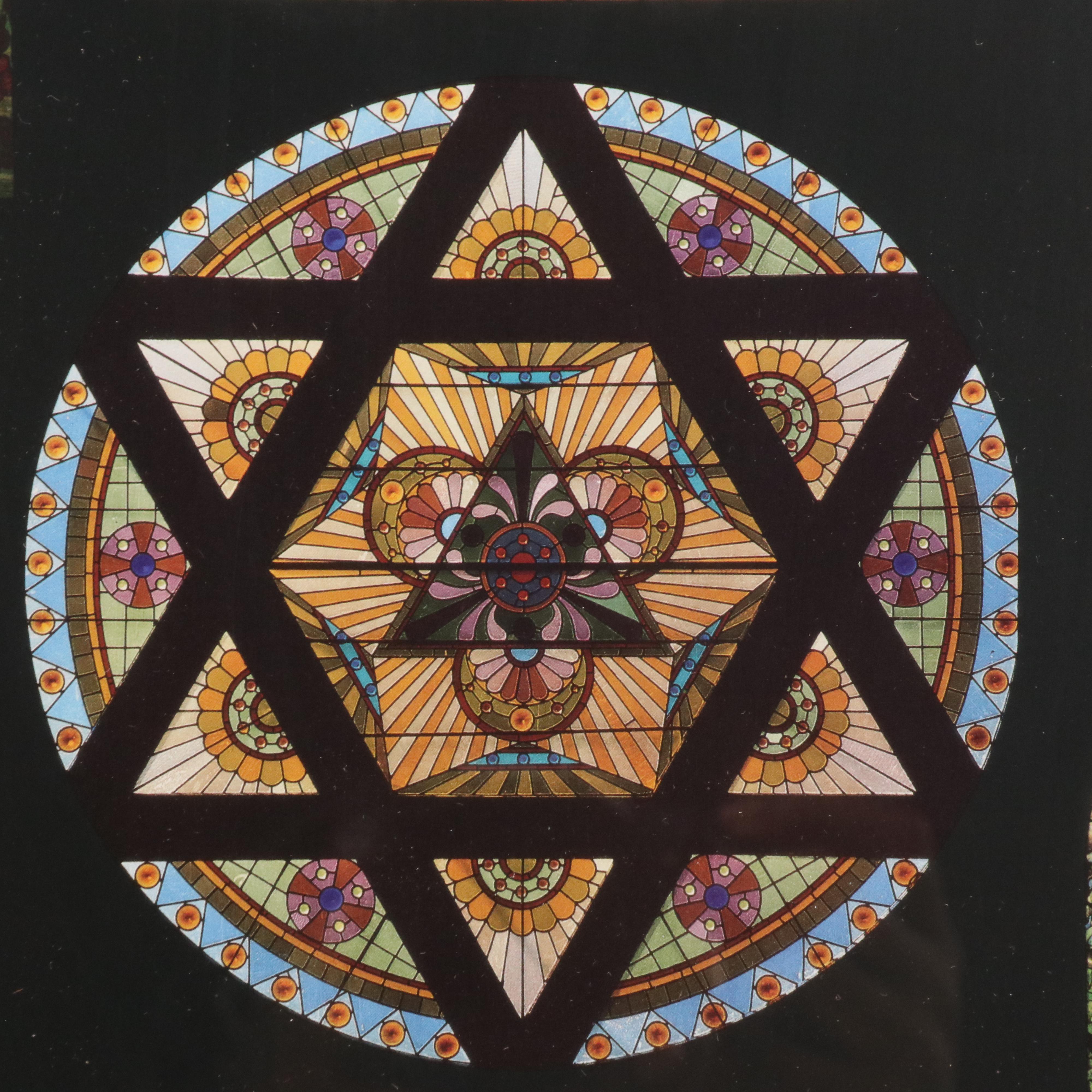 Offset Lithograph "The Doors of Cincinnati" and "Cincinnati Windows"