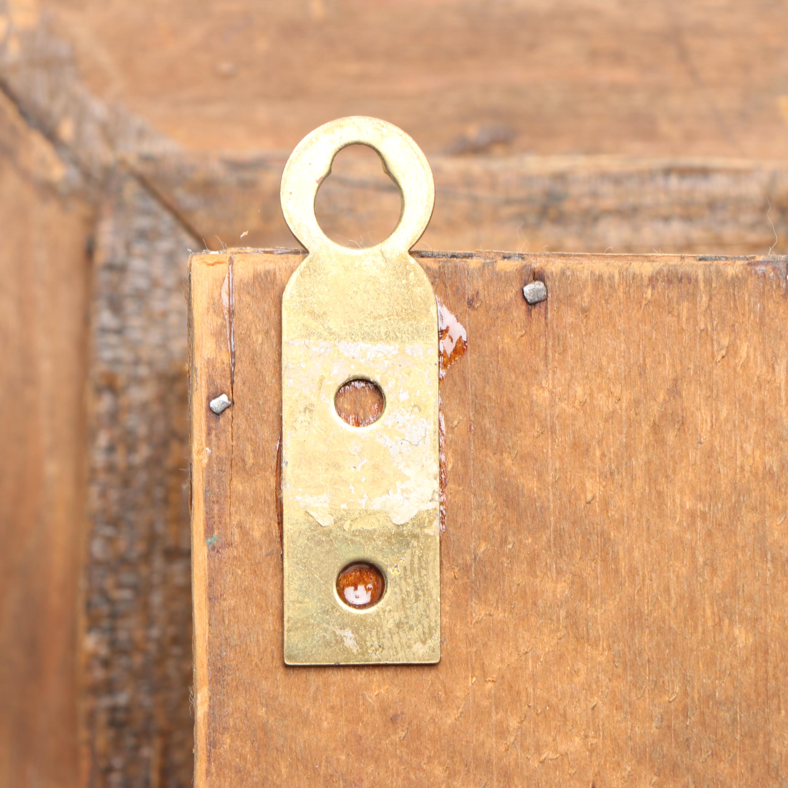Vintage Framed Handmade Wool Bouquet
