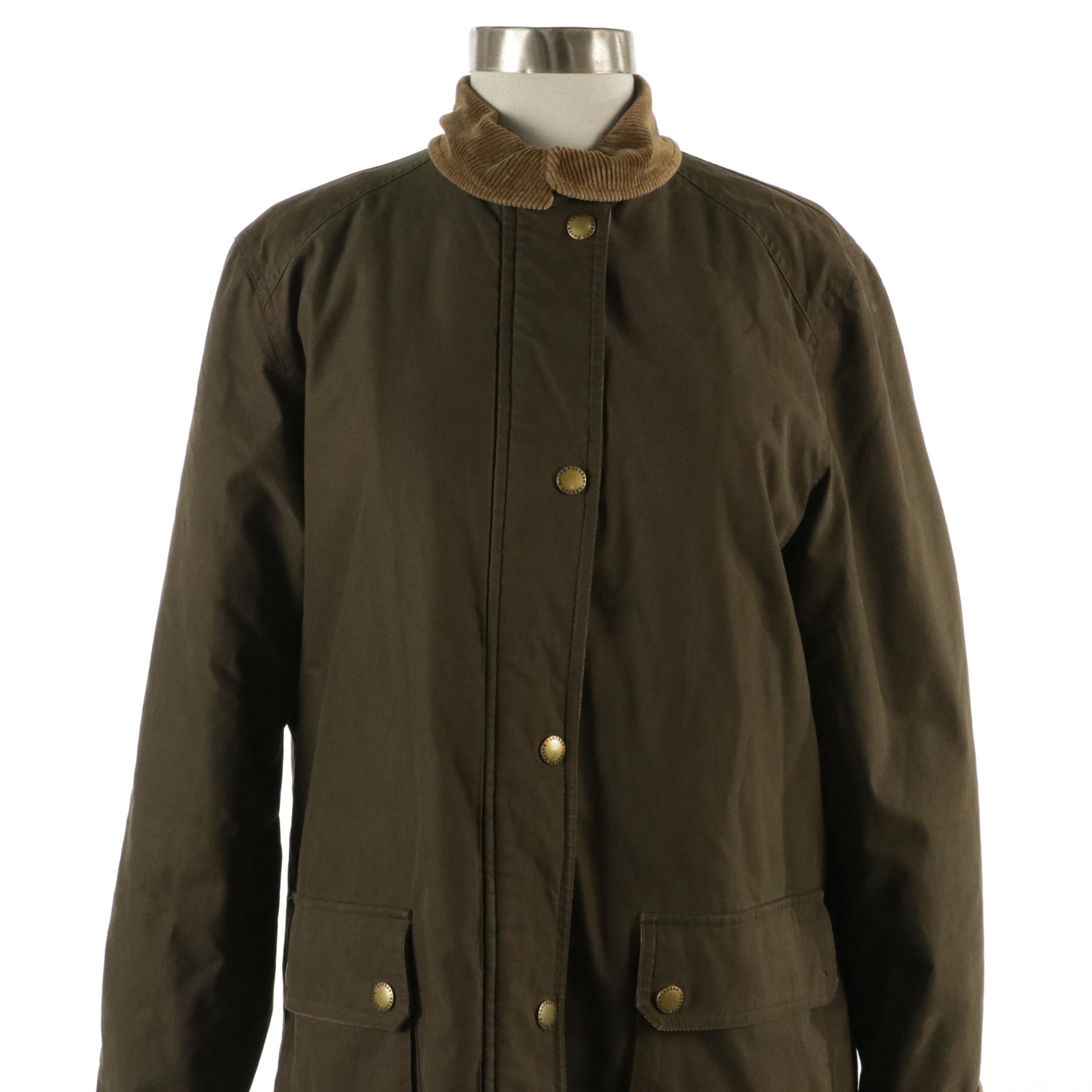 L.L. Bean and Lauren Ralph Lauren Long Worker Style Jackets