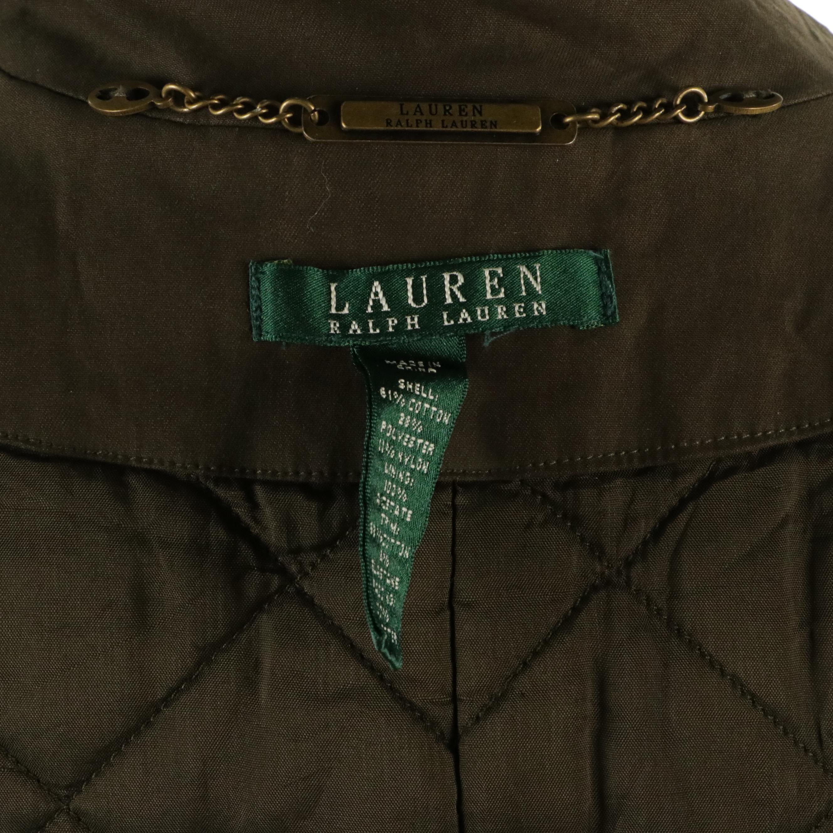 L.L. Bean and Lauren Ralph Lauren Long Worker Style Jackets