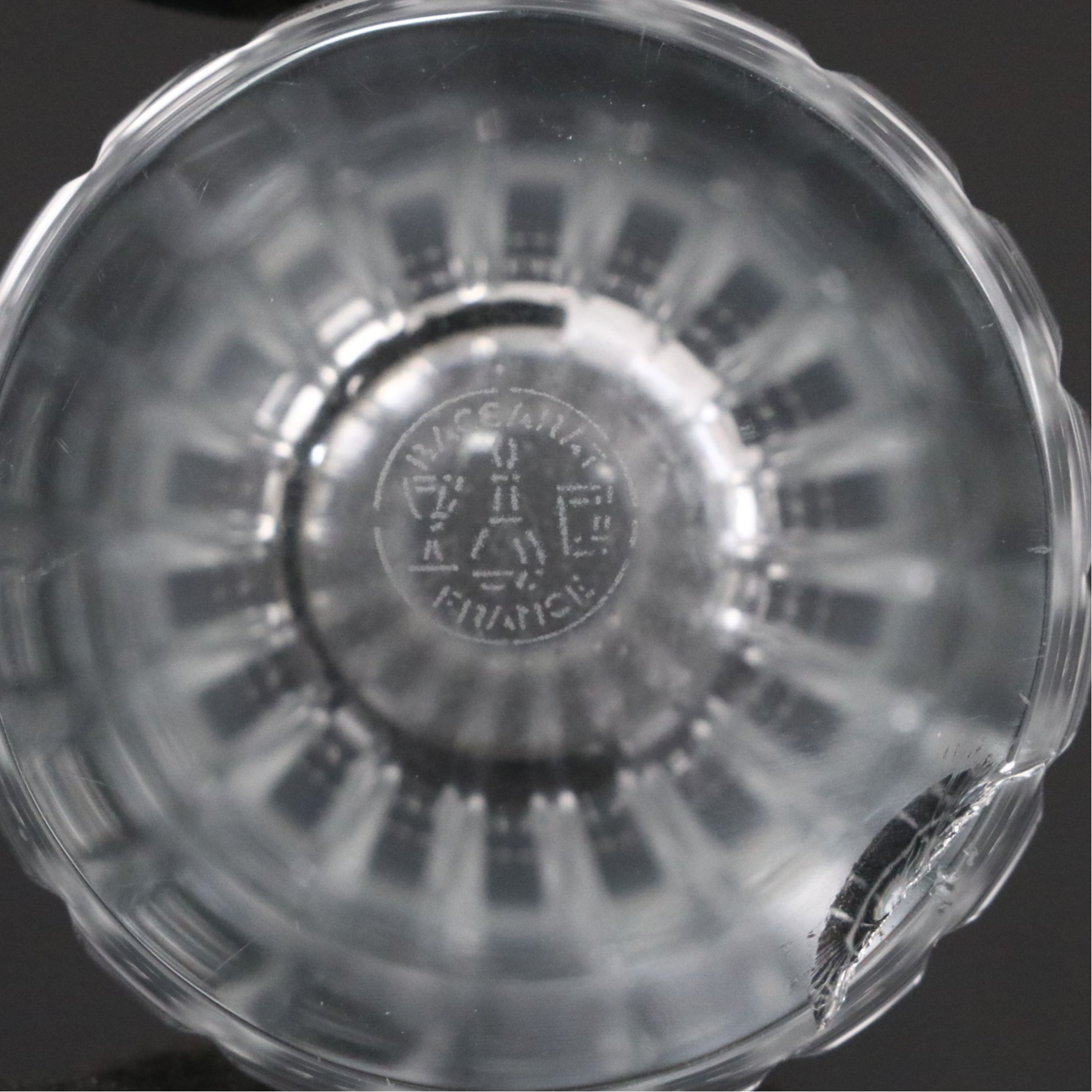 Baccarat "Harmonie" Crystal Vase and "Pouncer" Cat with Orrefors "Fleur" Bowl