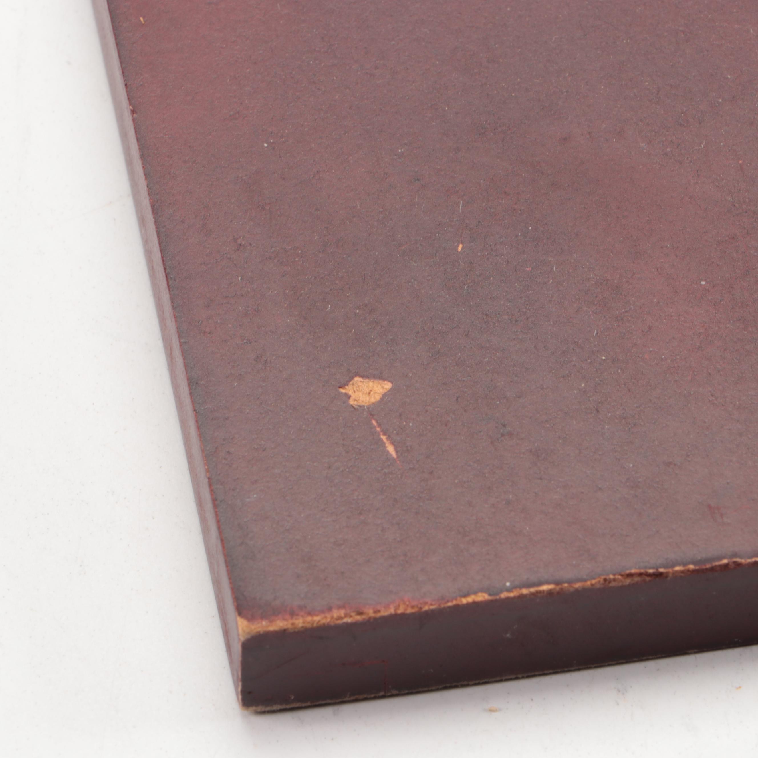 Wood Wall Art with Mirrored Bamboo Cutouts