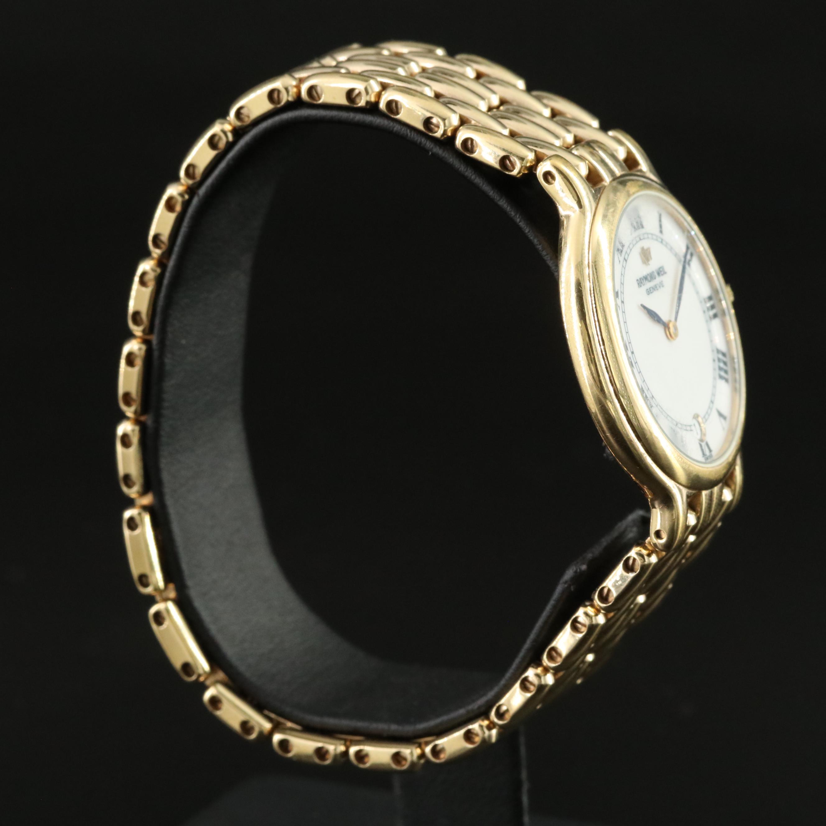 Raymond Weil 18K Gold-Plated Watch