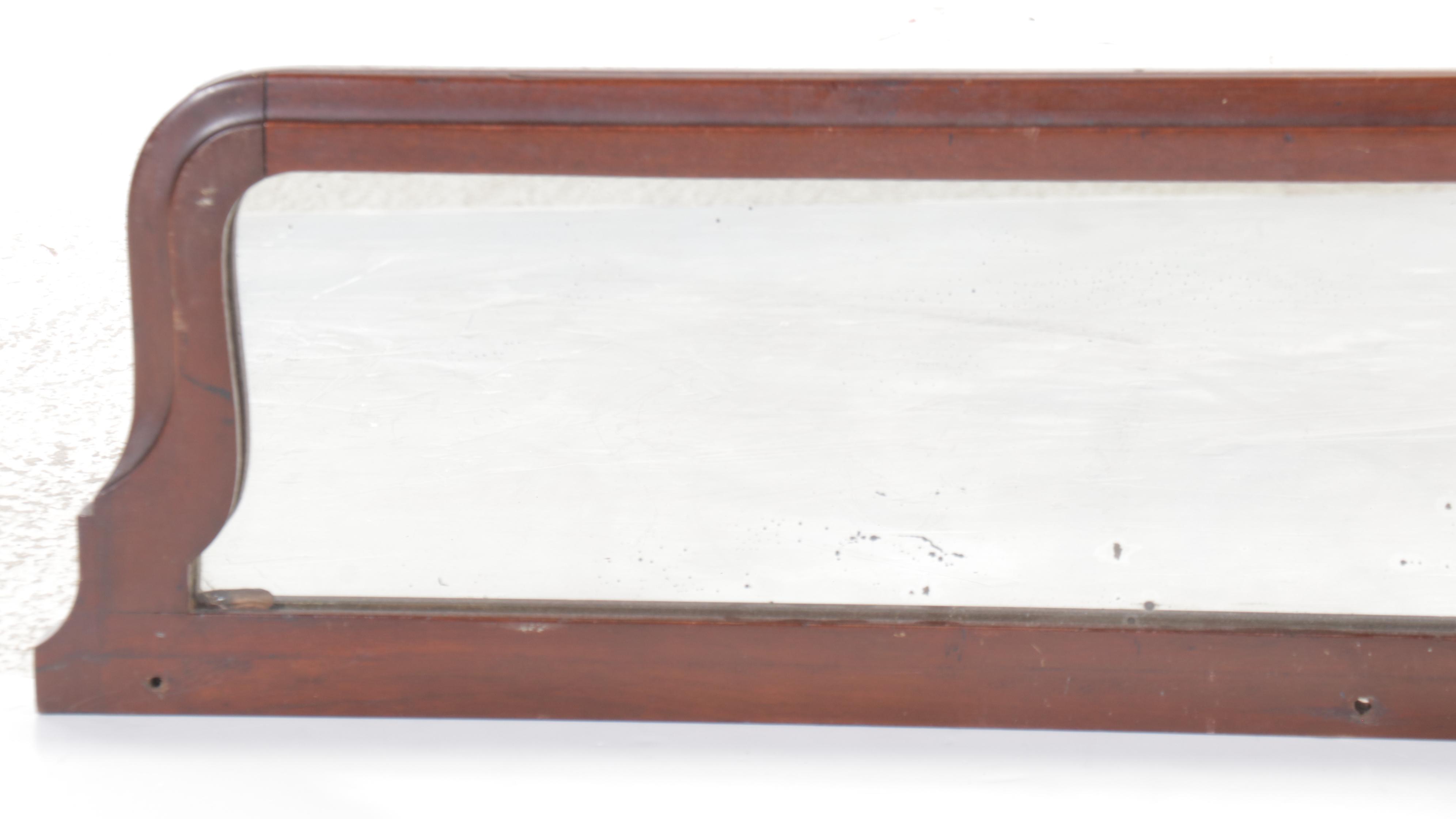 Webb Furniture Co. Mahogany Finish Buffet with Mirror