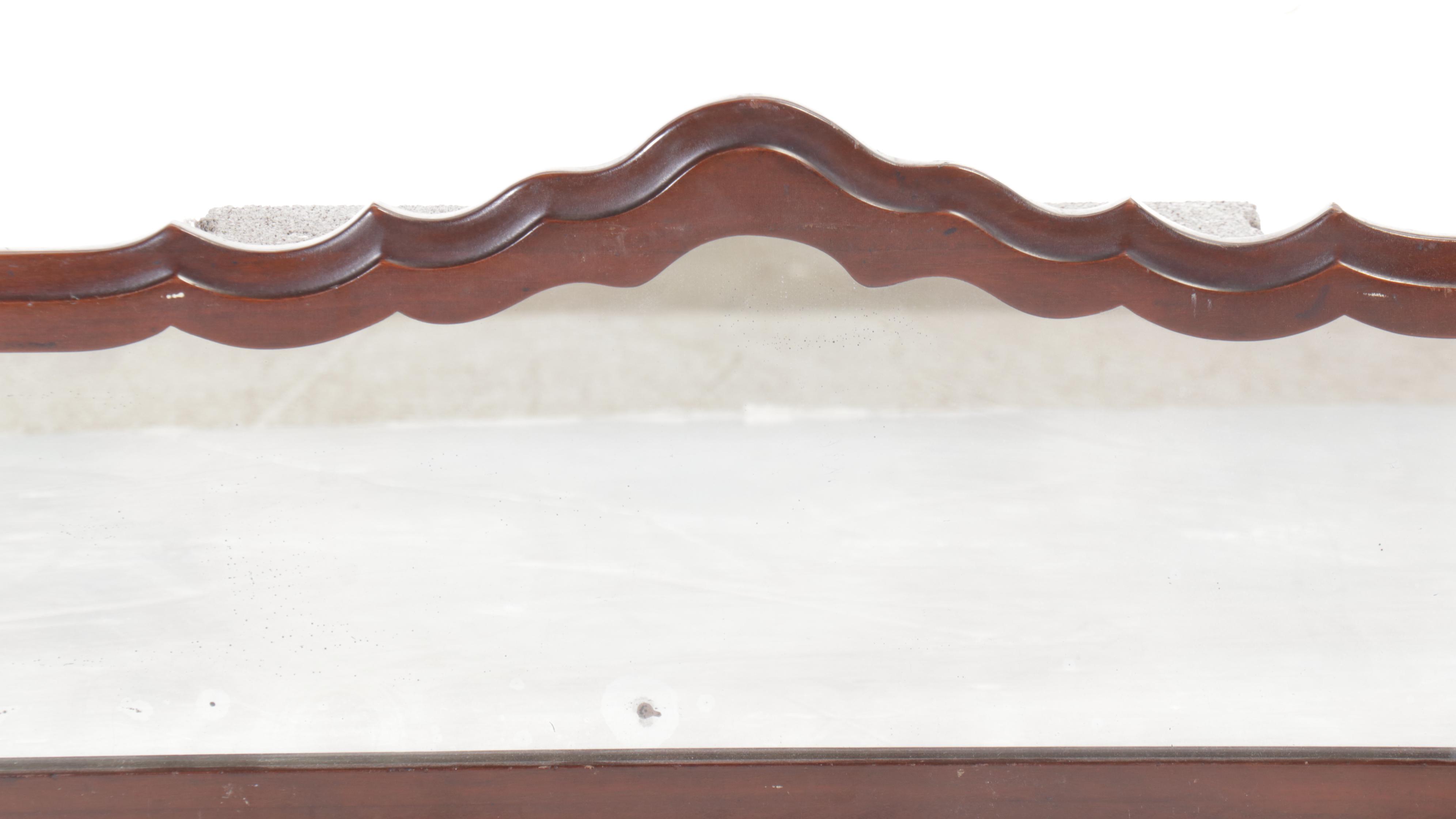 Webb Furniture Co. Mahogany Finish Buffet with Mirror