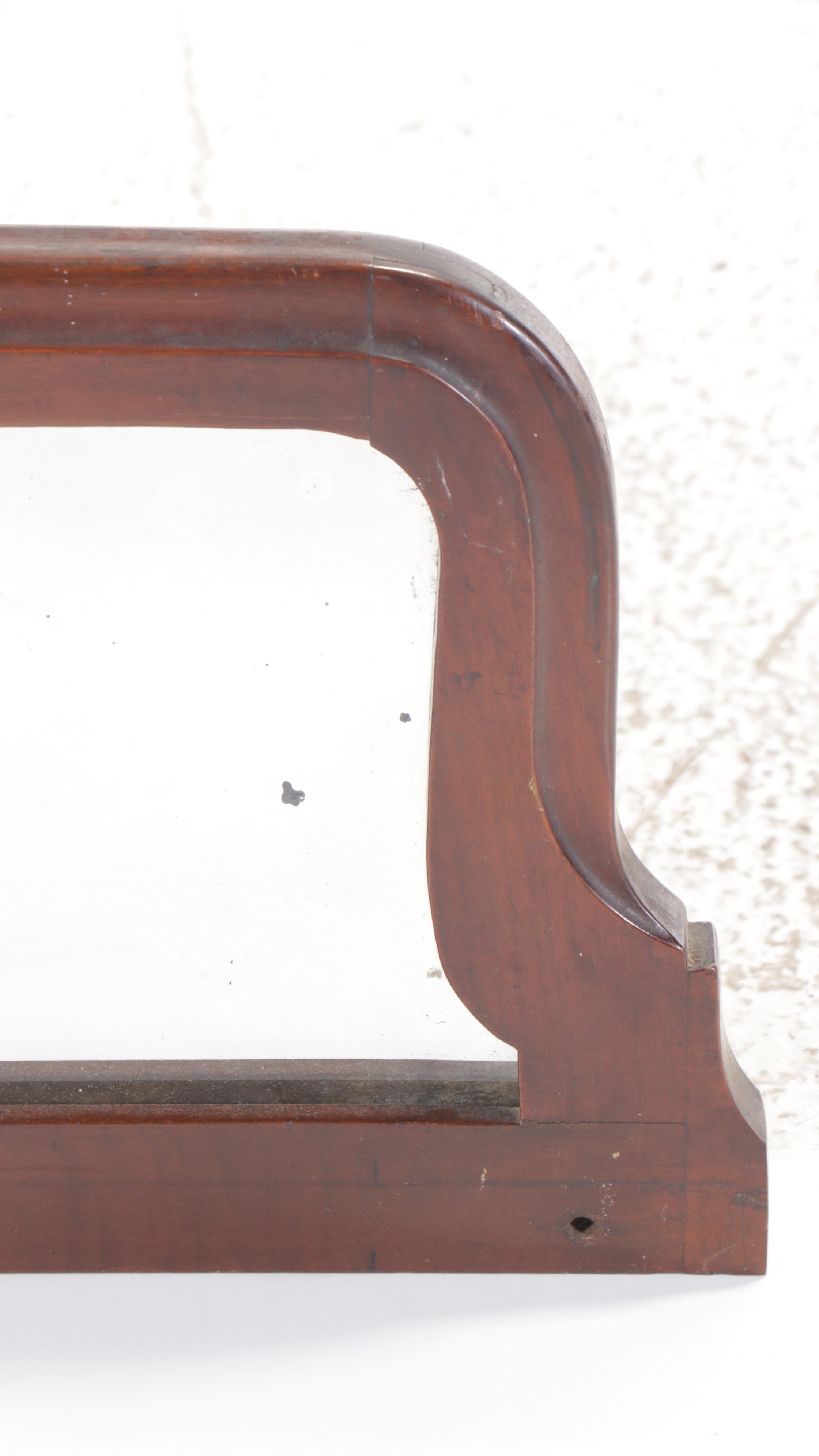 Webb Furniture Co. Mahogany Finish Buffet with Mirror