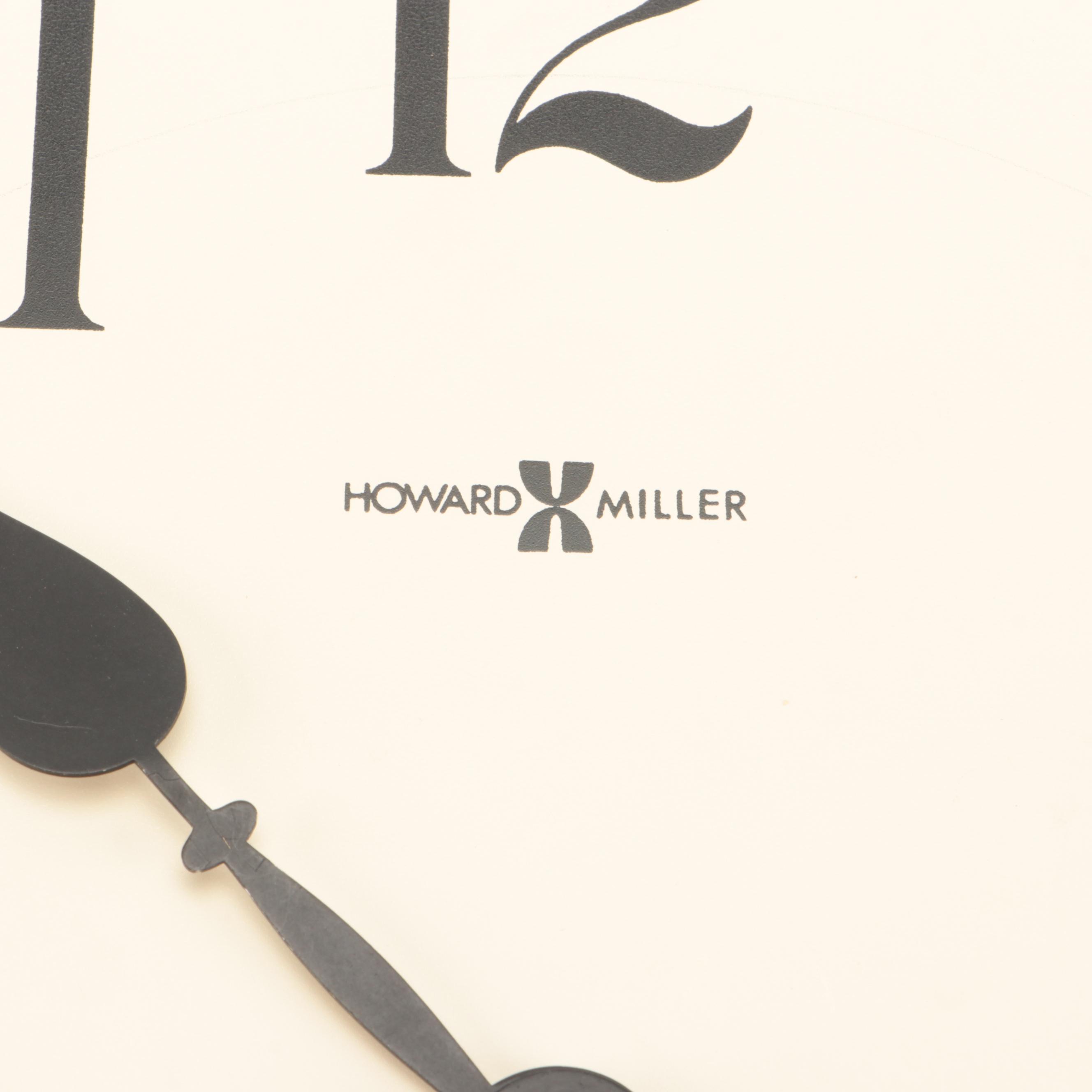 Howard Miller Wooden Wall Clock