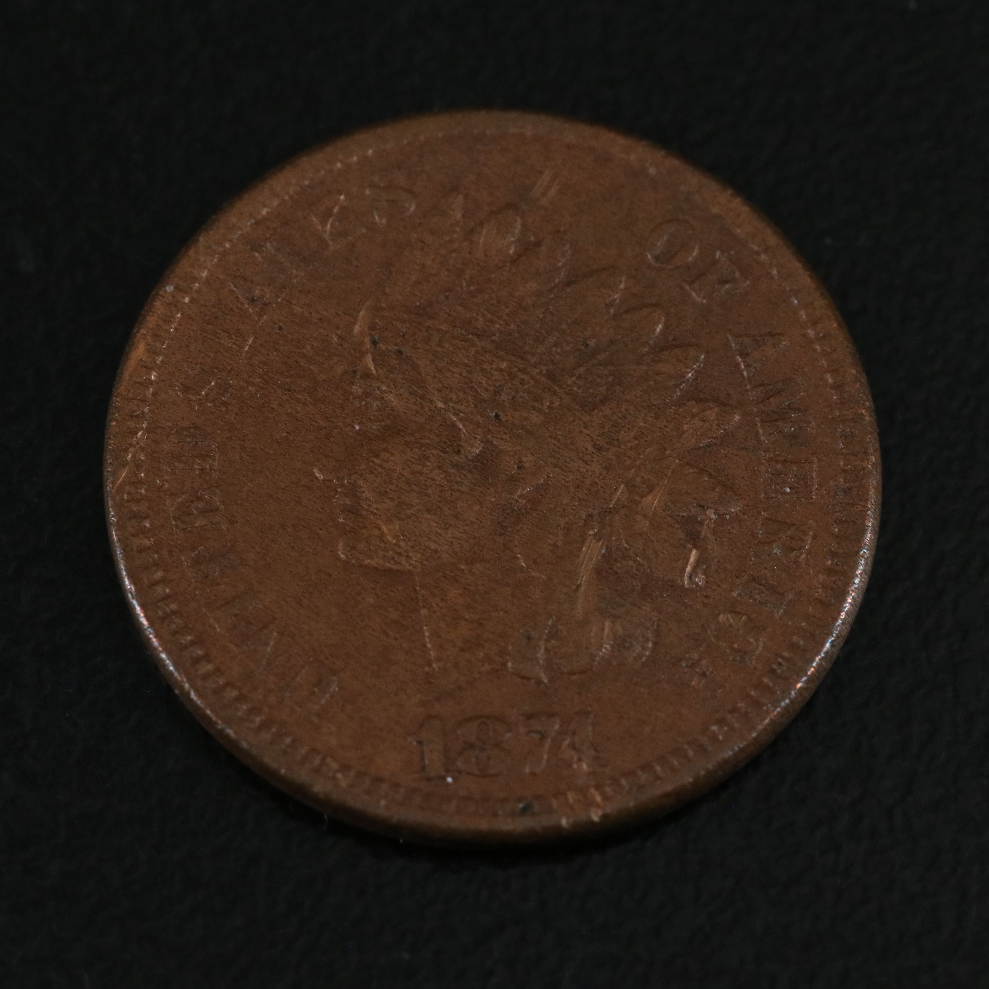 Four Early Date Indian Cents