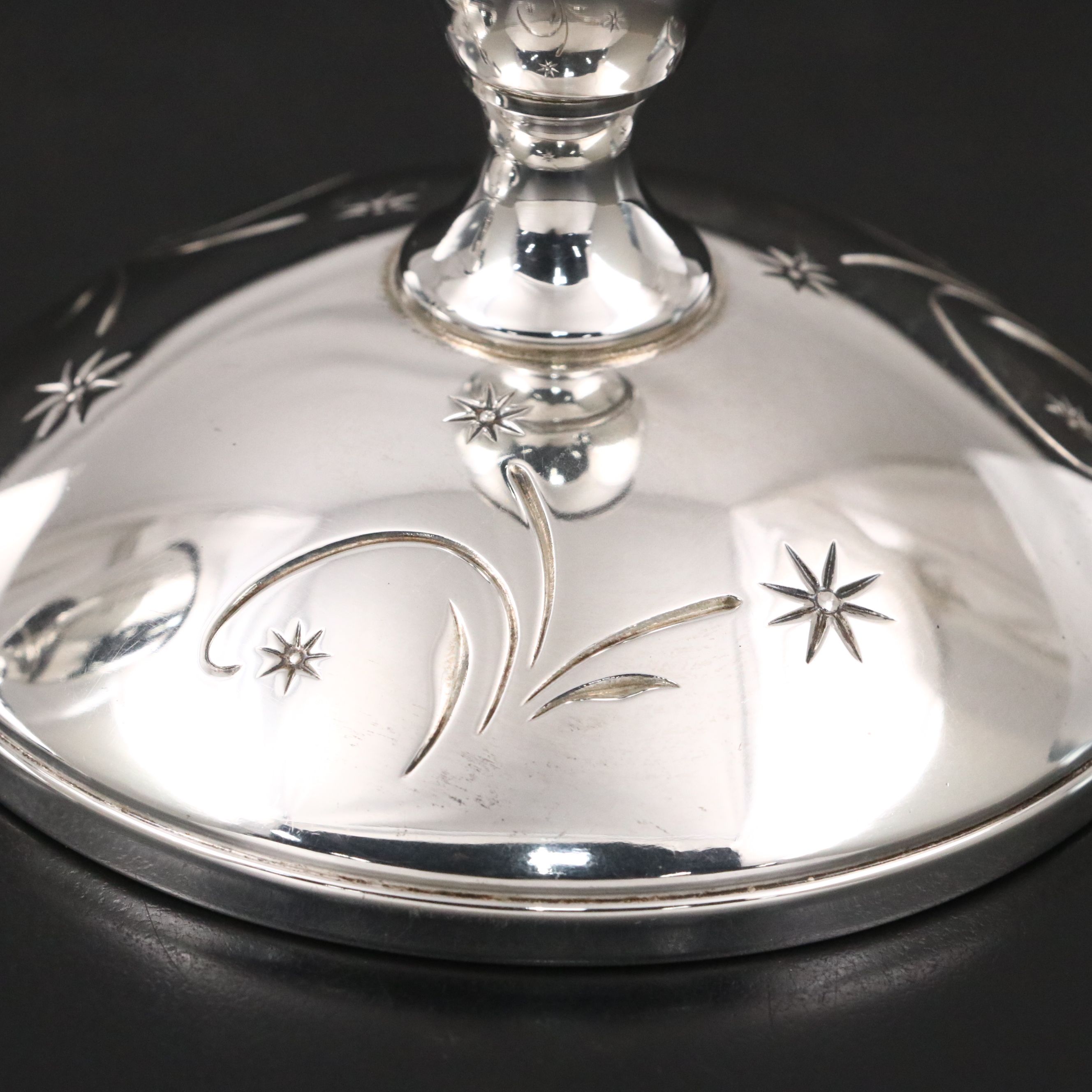 Gorham "Celeste" Sterling Silver Candle Holders