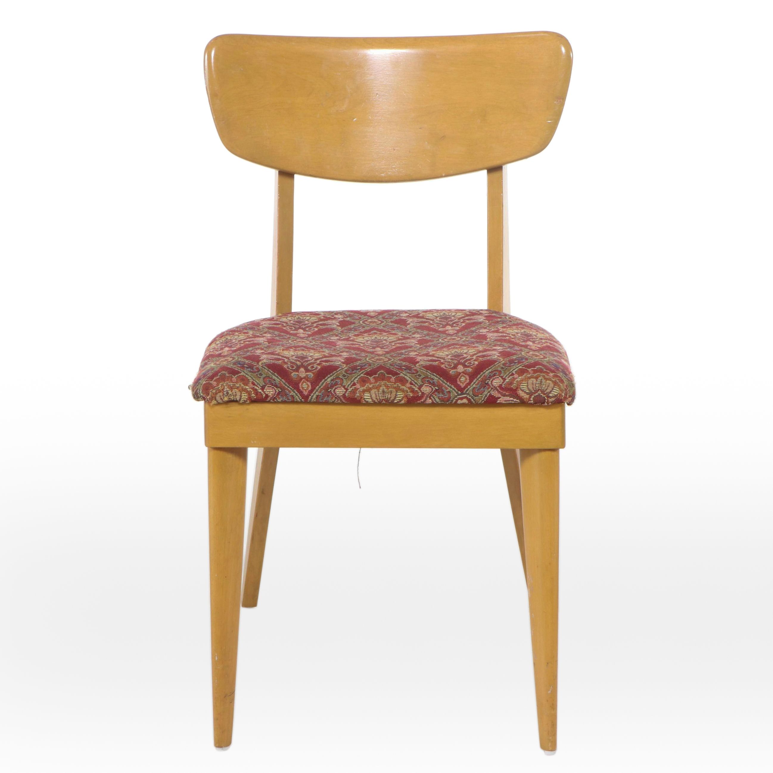 Heywood Wakefield Mid Century Modern Birch Side Chair