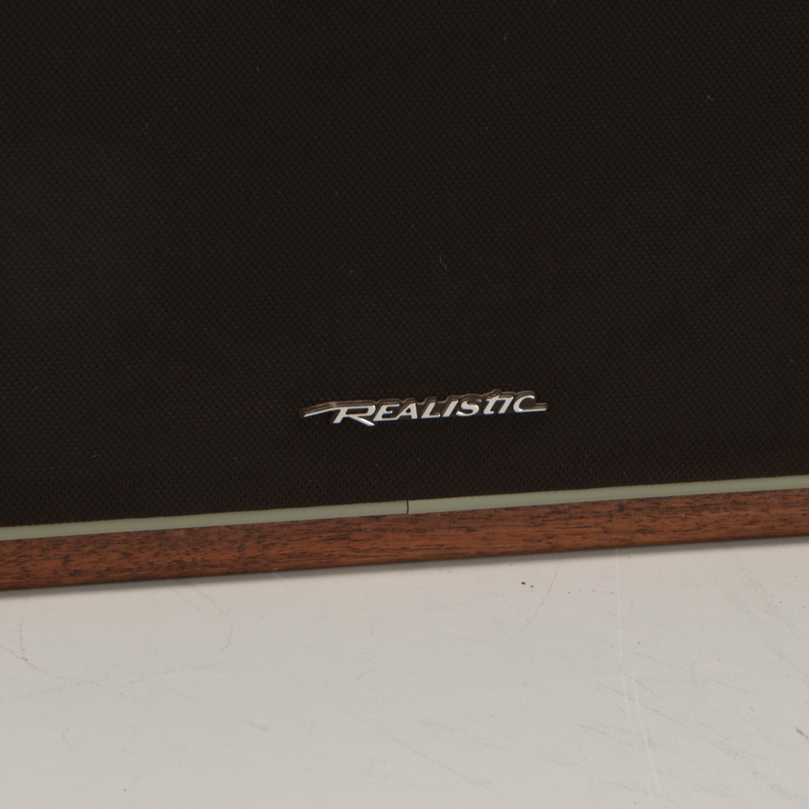 Realistic Optimus-45 Floor Speakers