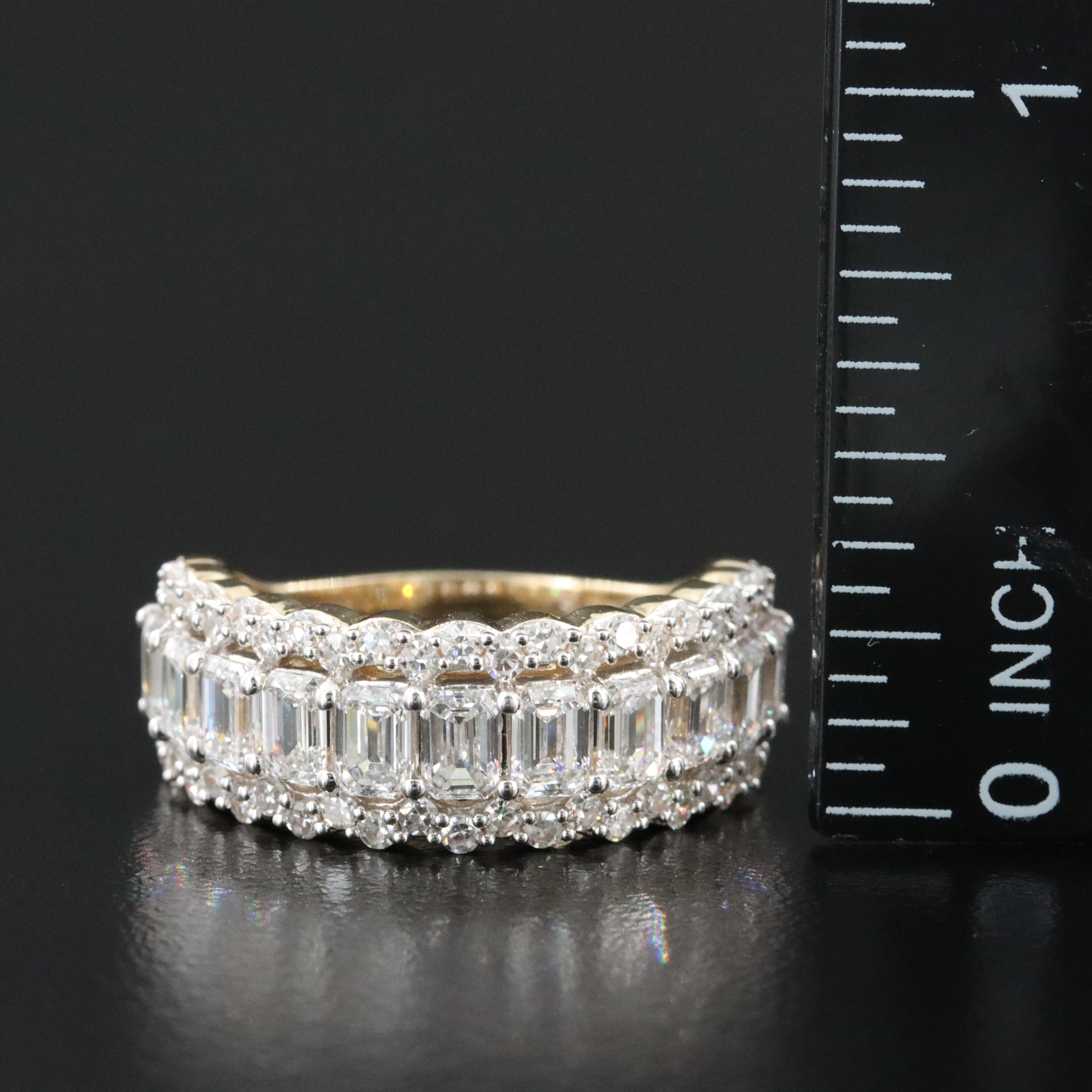 14K 2.75 CTW Lab Grown Diamond Ring