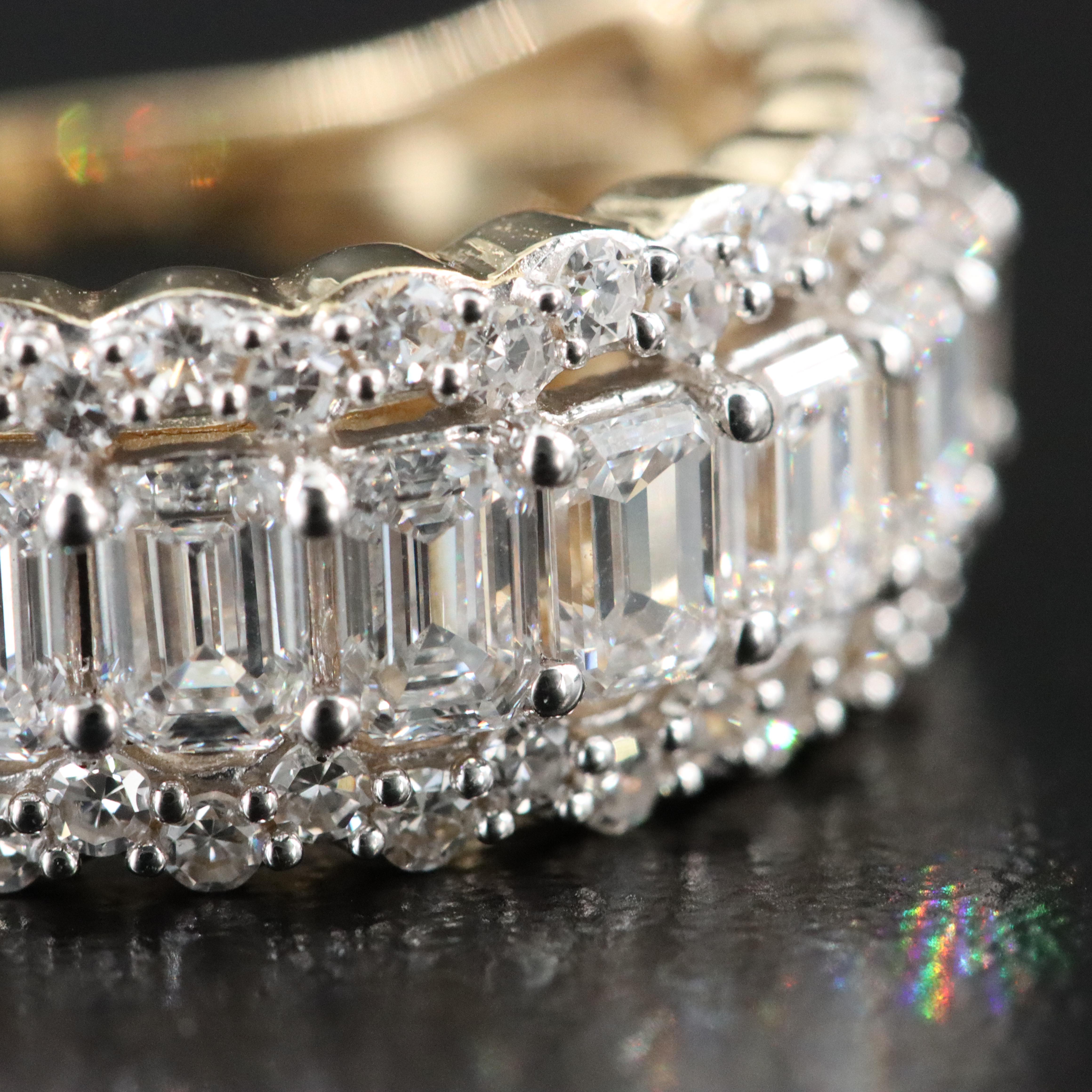 14K 2.75 CTW Lab Grown Diamond Ring