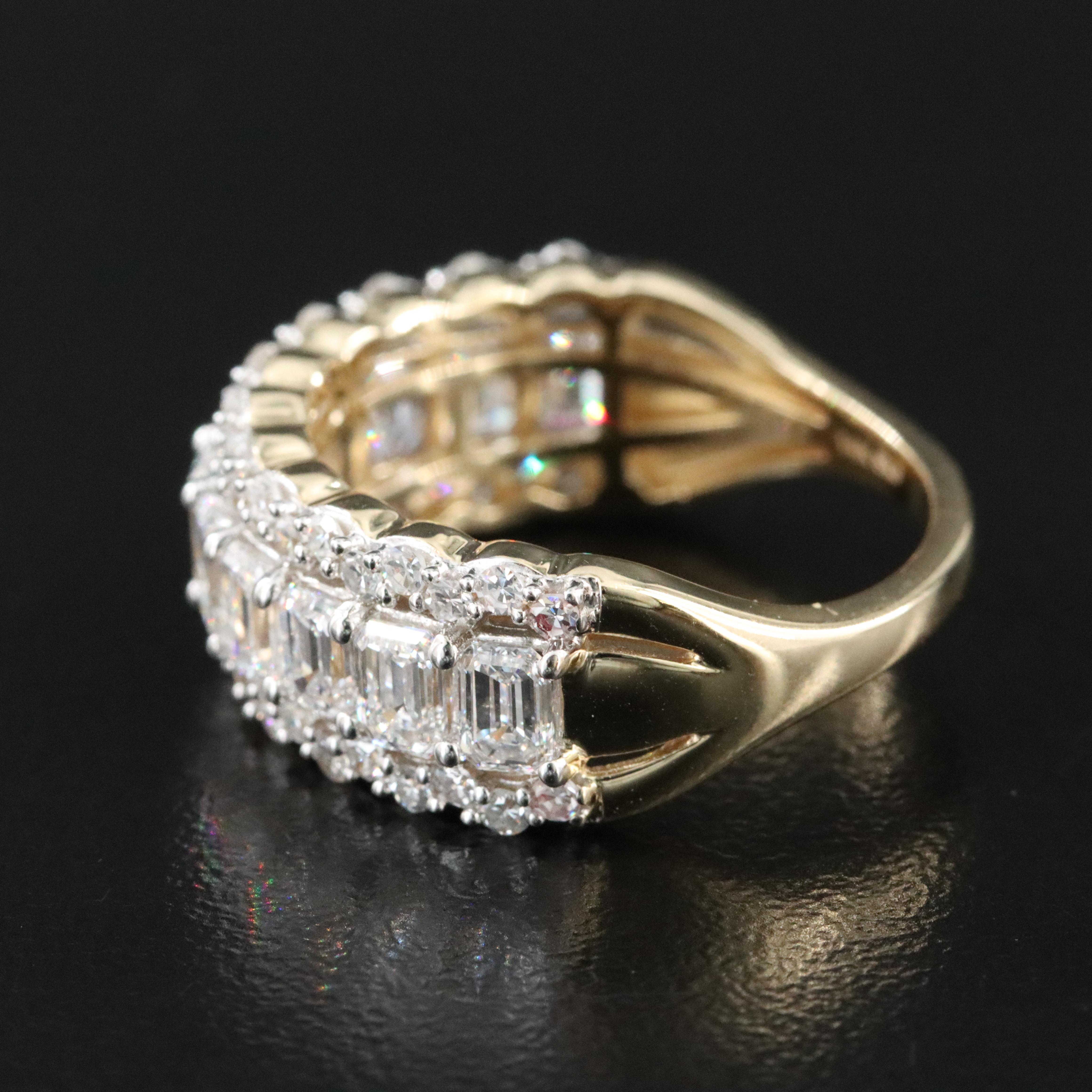 14K 2.75 CTW Lab Grown Diamond Ring