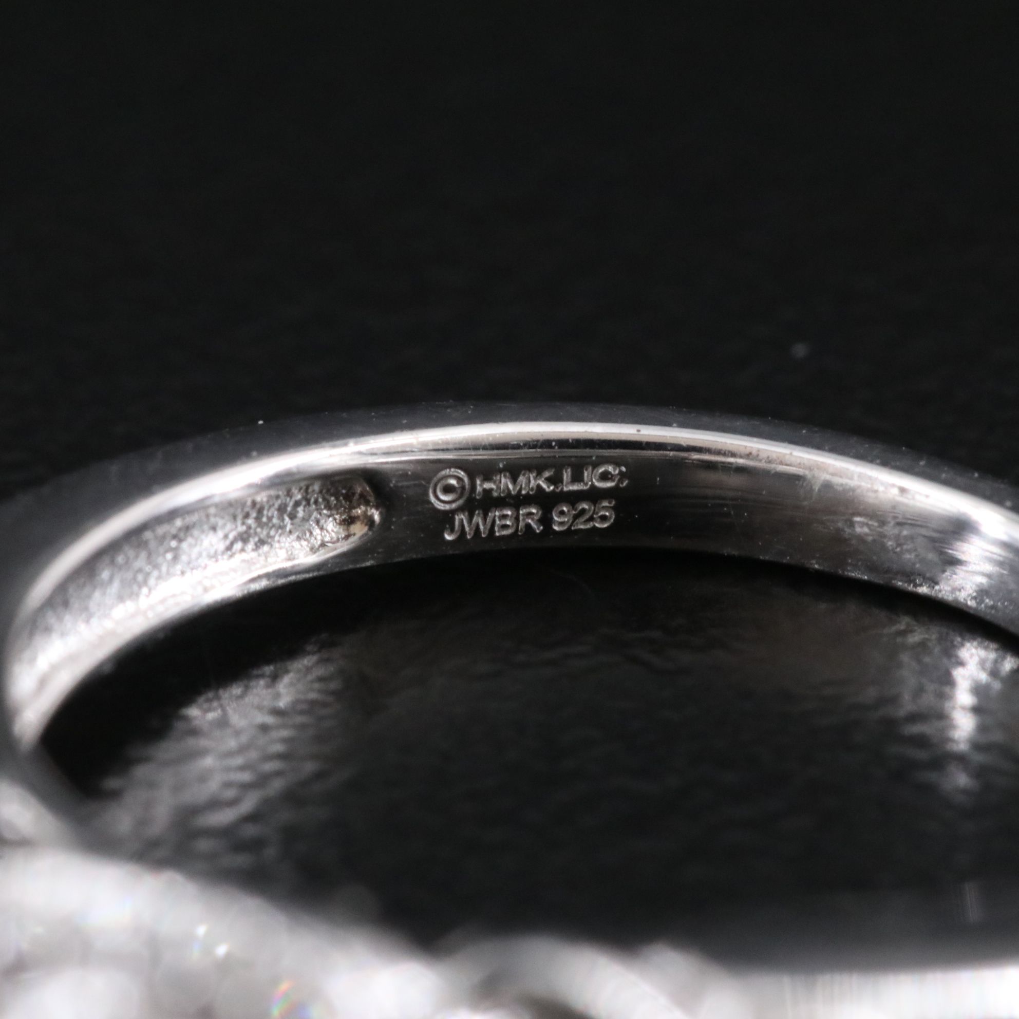 Hallmark Sterling Diamond Cluster Ring