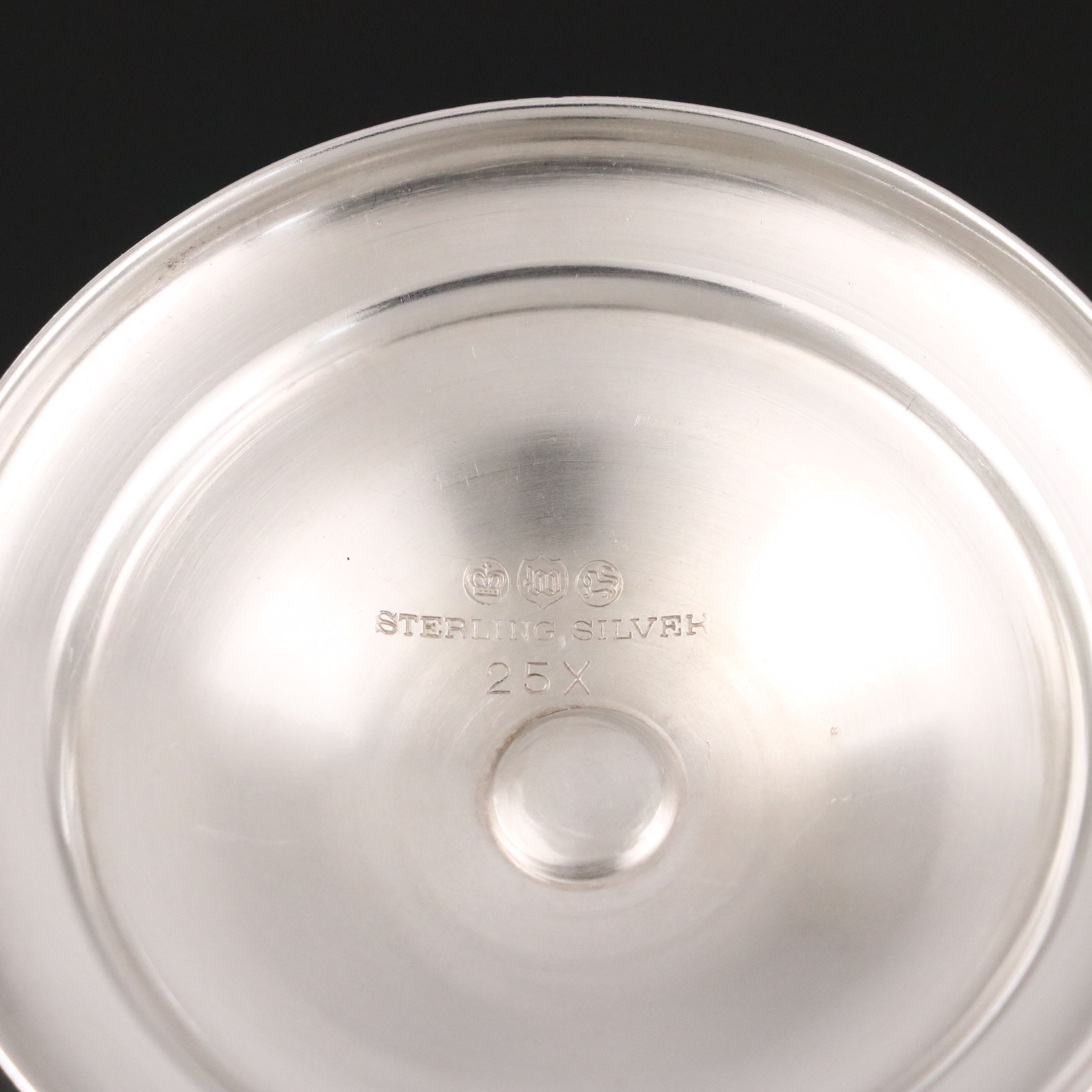 American Sterling Silver and Glass Table Accessories