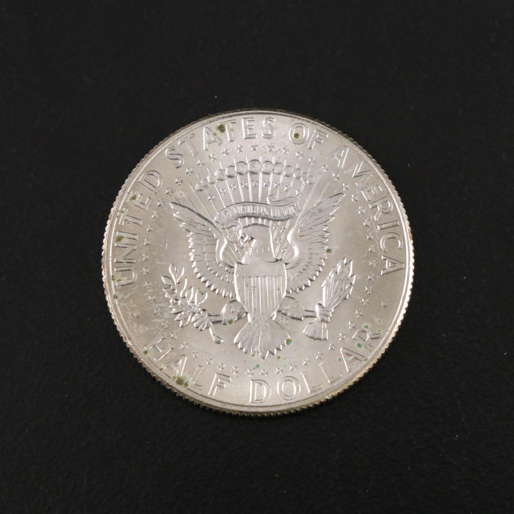 Twenty-One Kennedy 40% Silver Half Dollars, 1966-1968