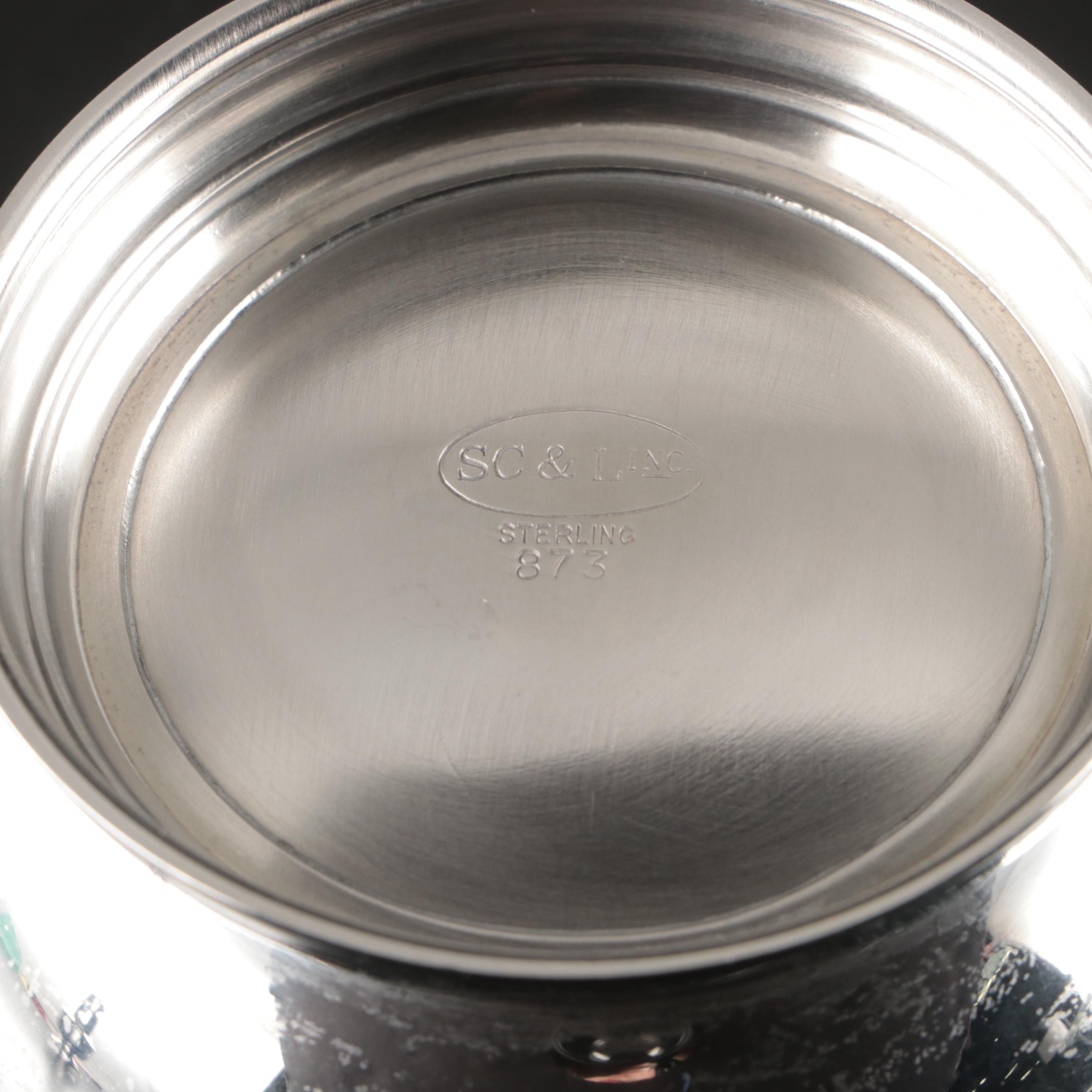 Birks Sterling Sugar Shaker with Shreve, Crump & Low Sterling Paul Revere Bowl