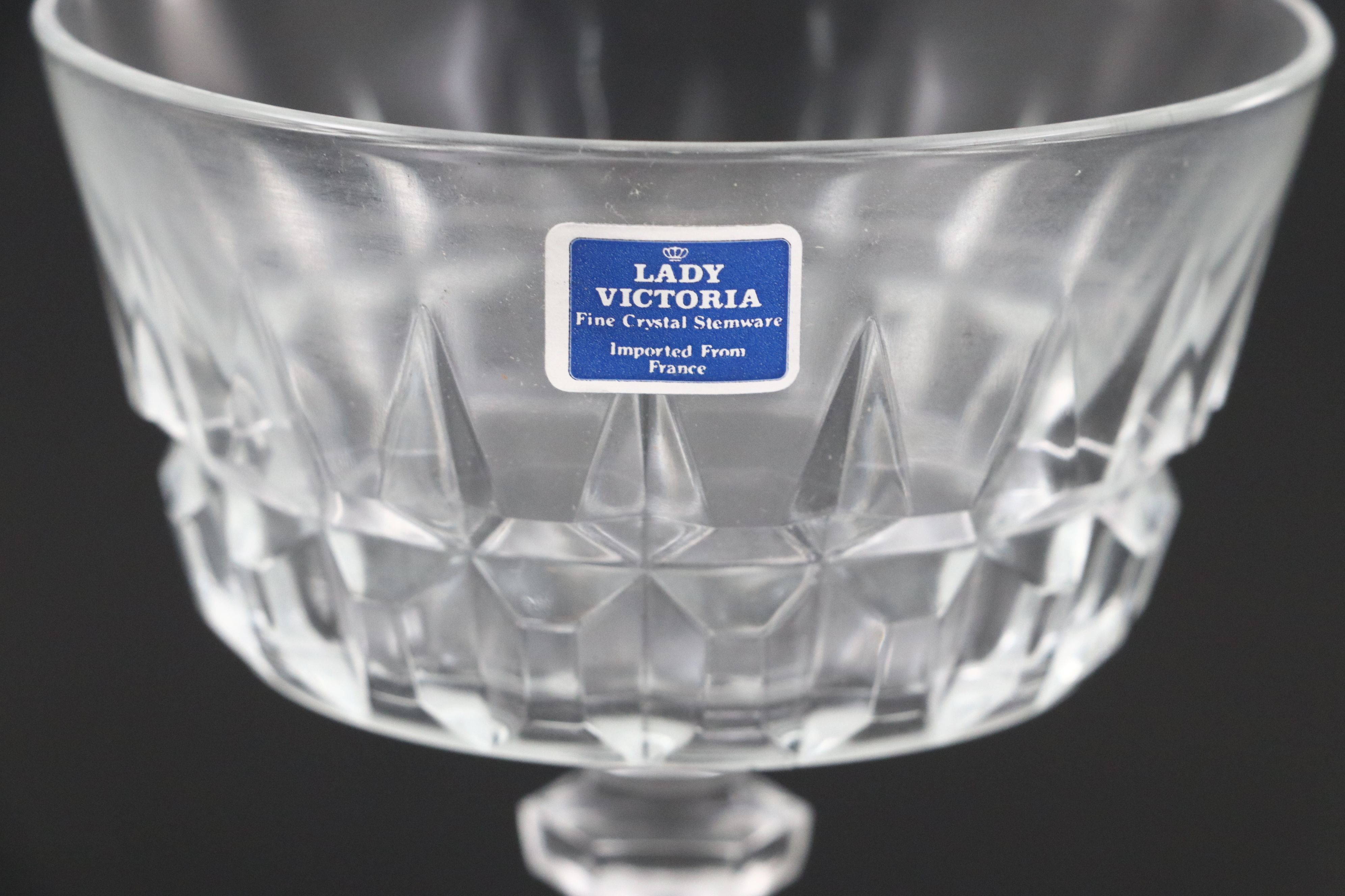 Lady Victoria "Chantelle" Crystal Stemware