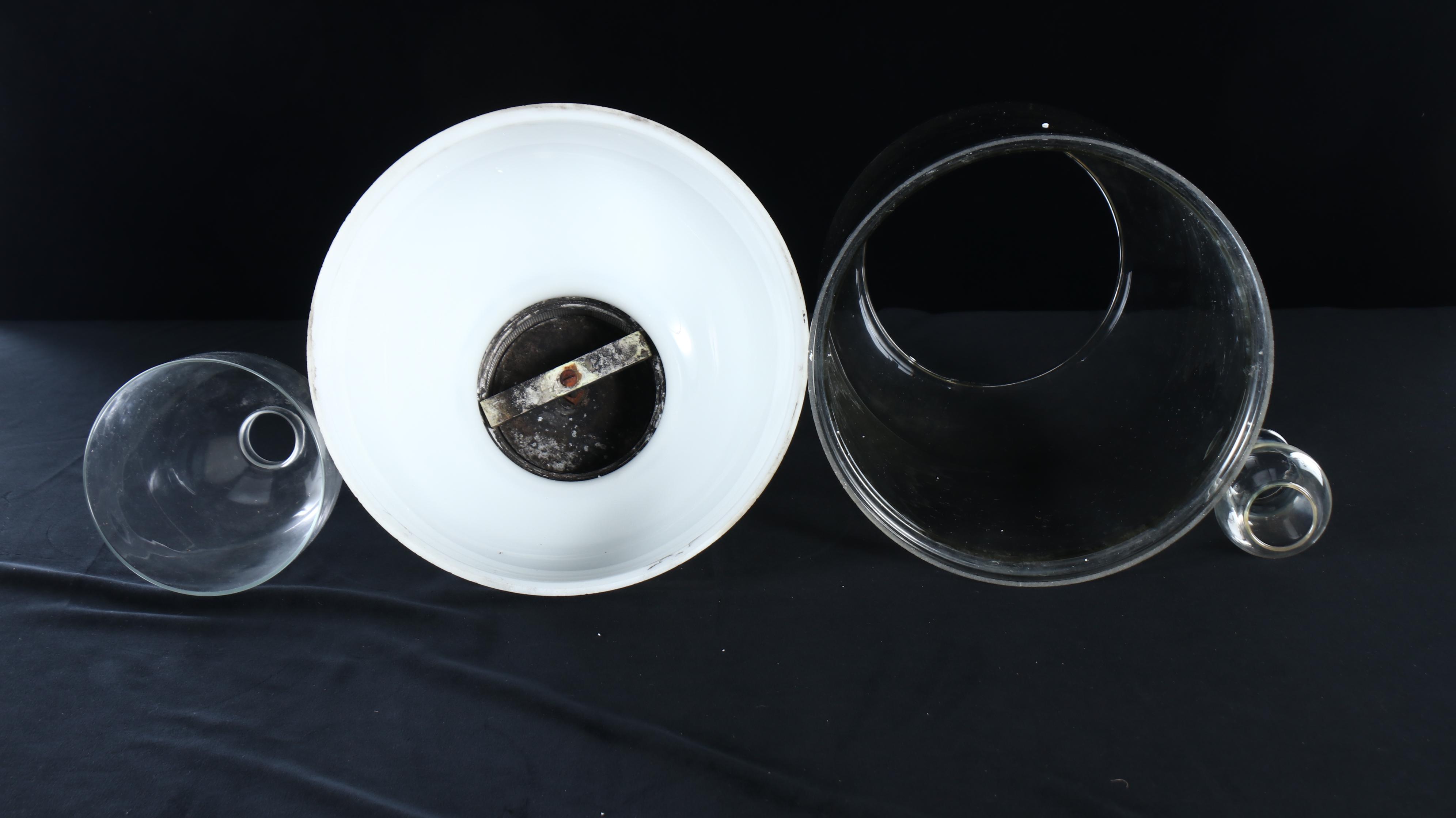 Glass Hurricane, Chimney and More Glass Shades