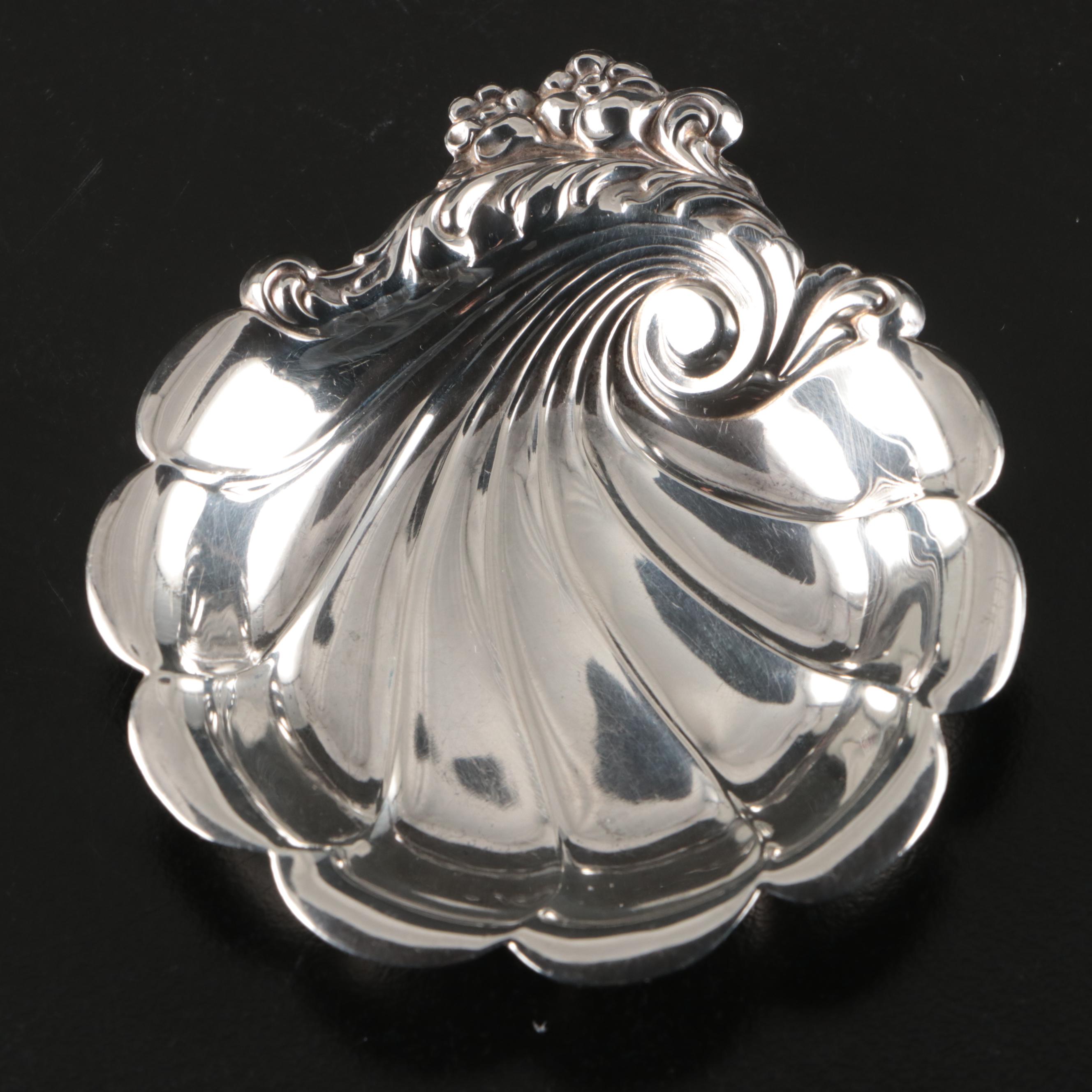 American Sterling Silver Shell Form Dishes