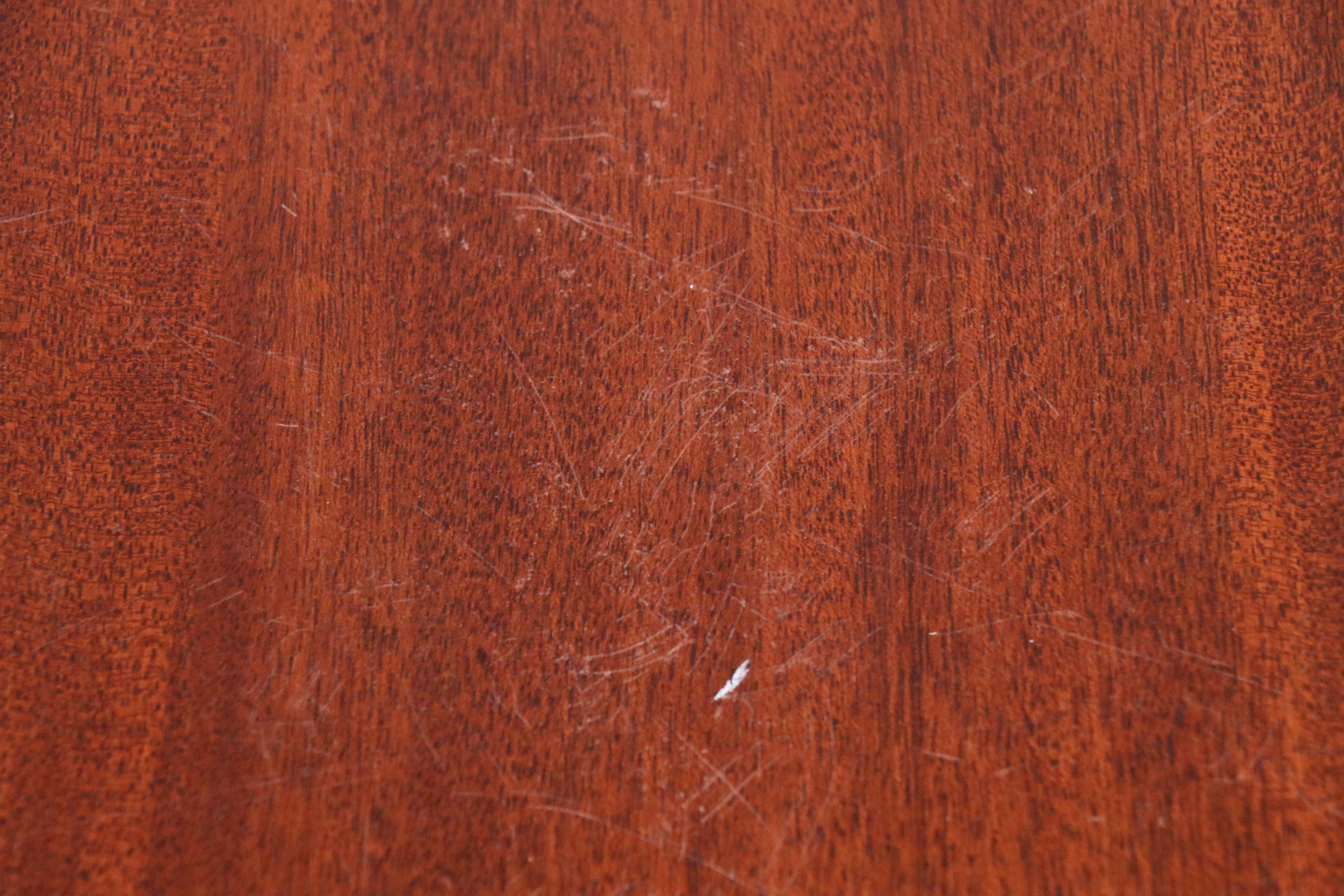 Empire Style Drop Leaf Mahogany Side Table