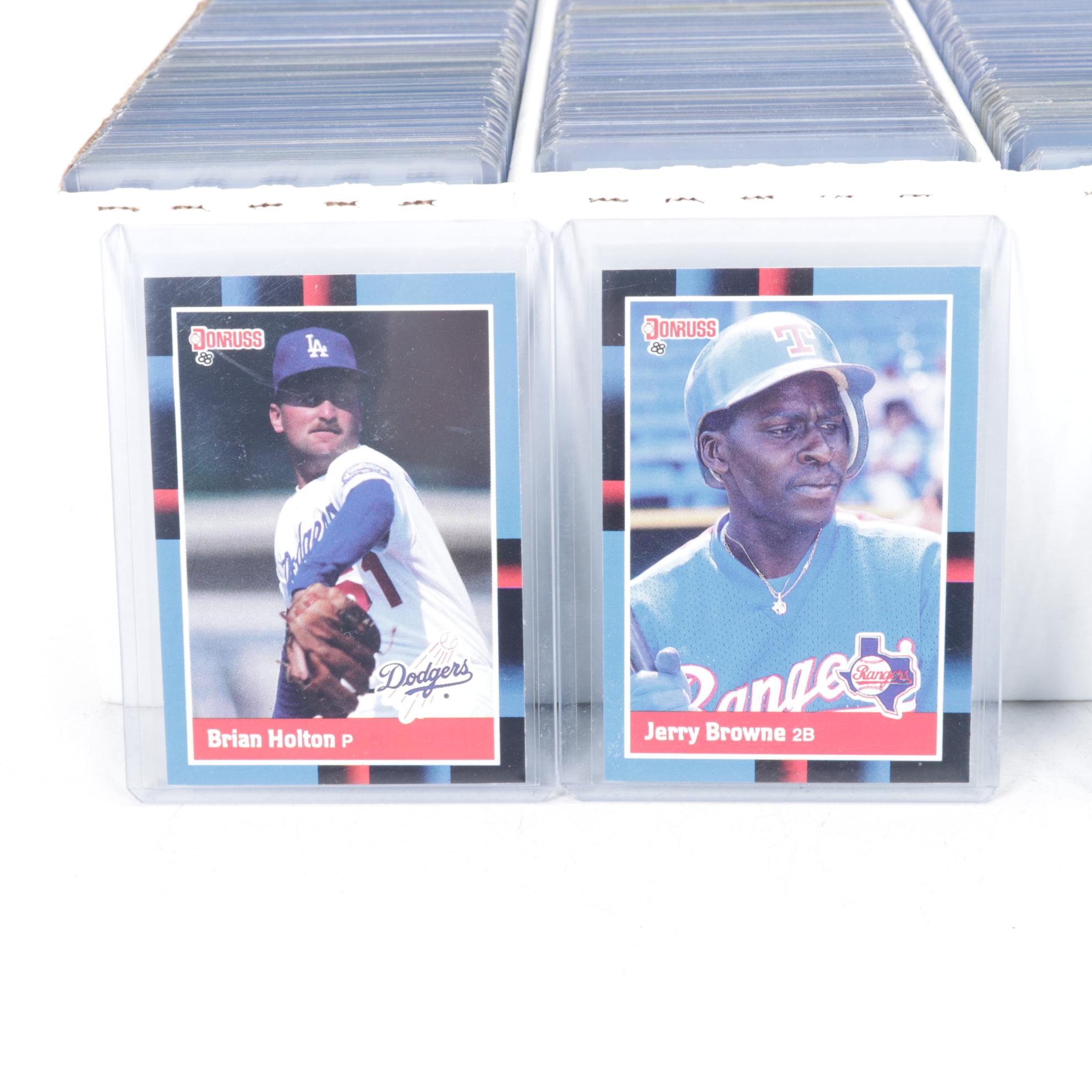 Donruss Baseball Card Collection, 1988