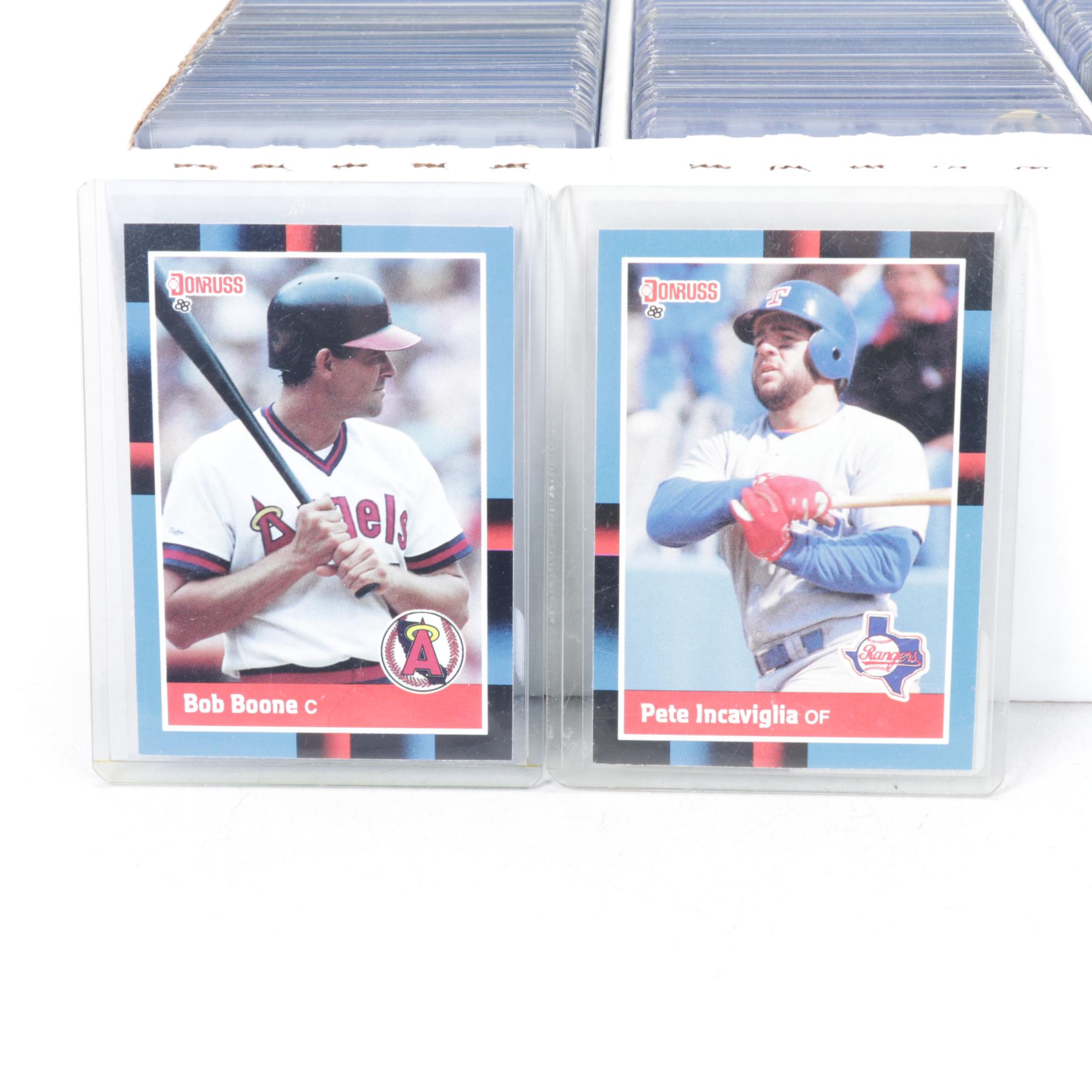 Donruss Baseball Card Collection, 1988