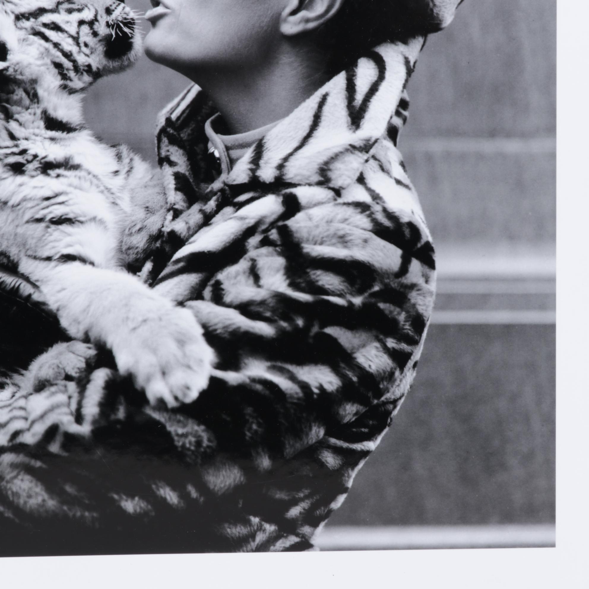 Central Press Archival Digital Photograph for National Airlines "Tiger Lady"